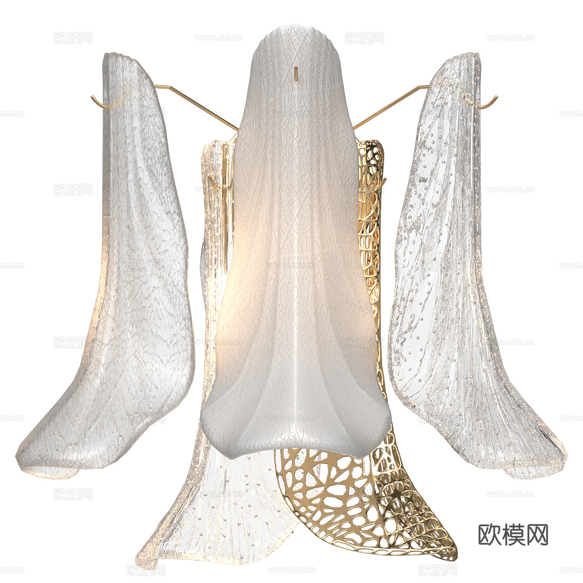 现代简约轻奢壁灯 壁灯 简约壁灯 装饰壁灯 灯 轻奢壁灯3d模型
