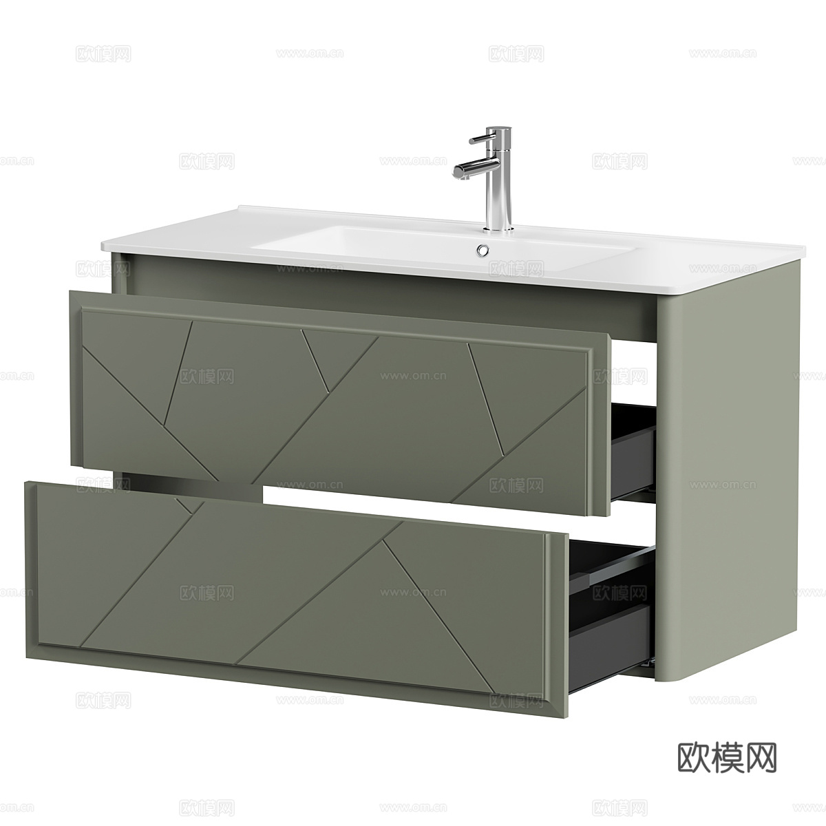 台盆柜3d模型
