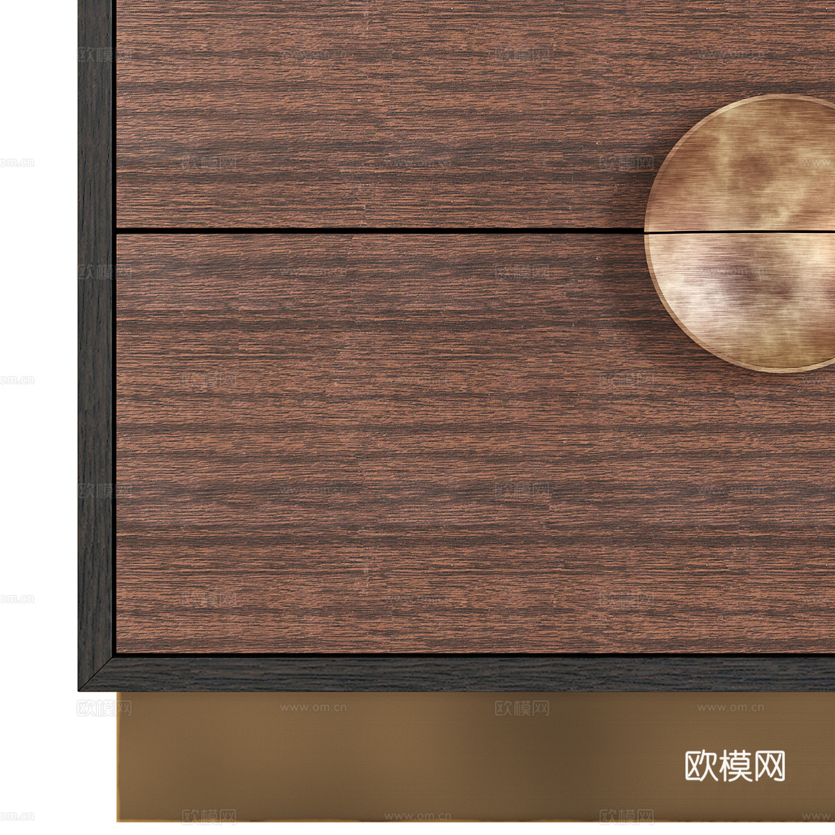 新中式轻奢斗柜 边柜 高柜 装饰柜3d模型