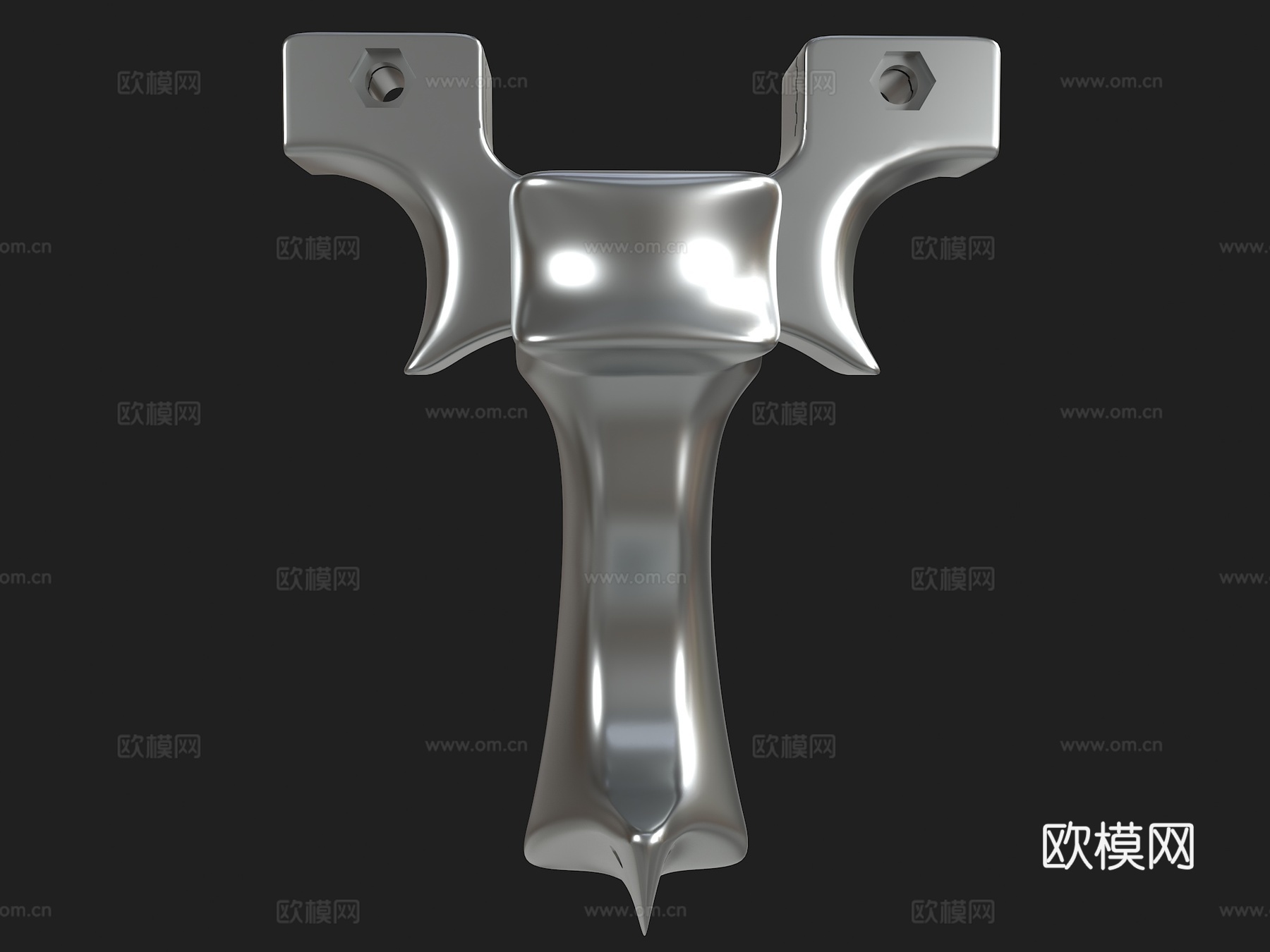 弹弓盖世英雄弹弓反曲弹弓可打印弹弓现代弹弓3d模型