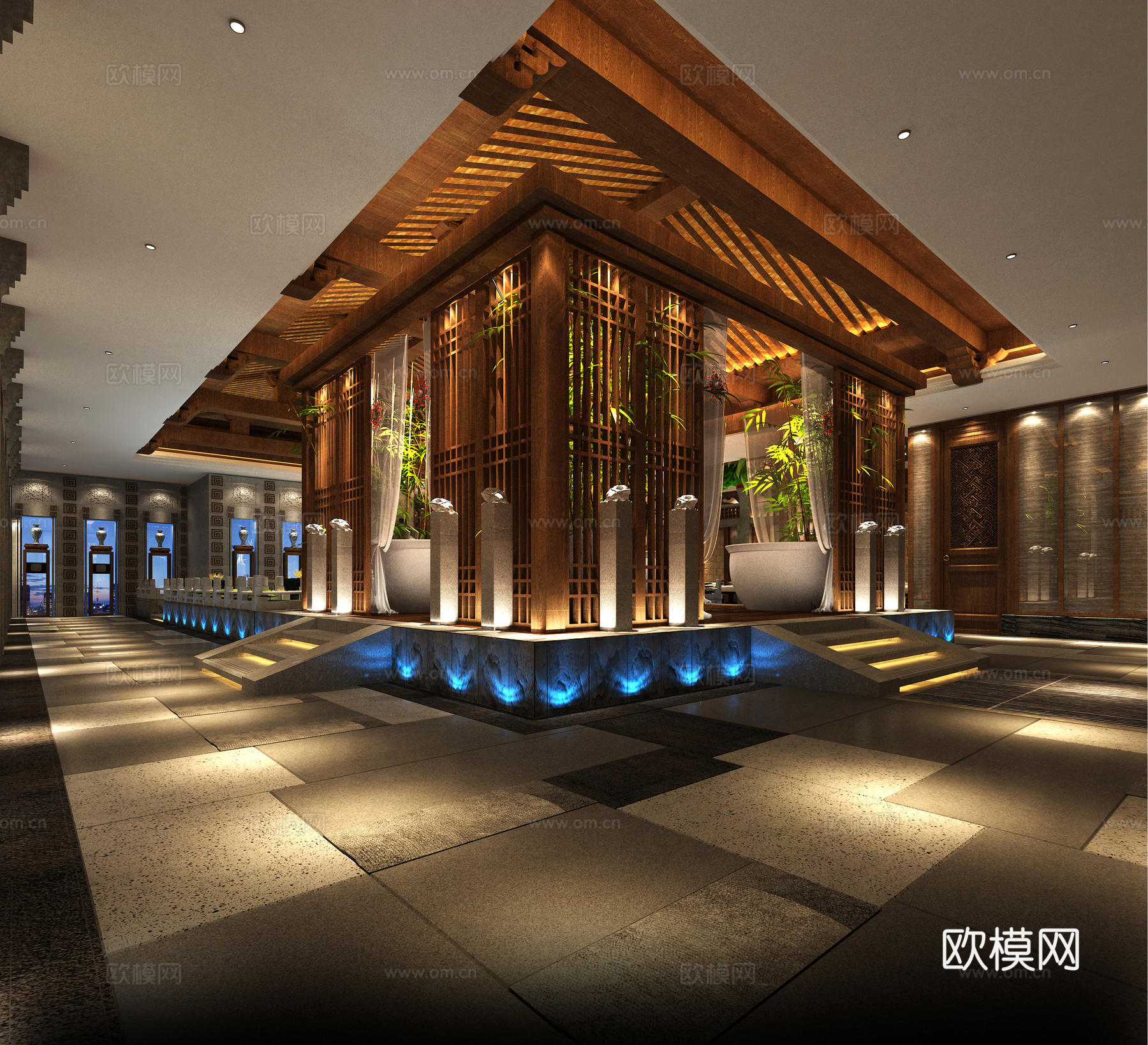 浴区3d模型