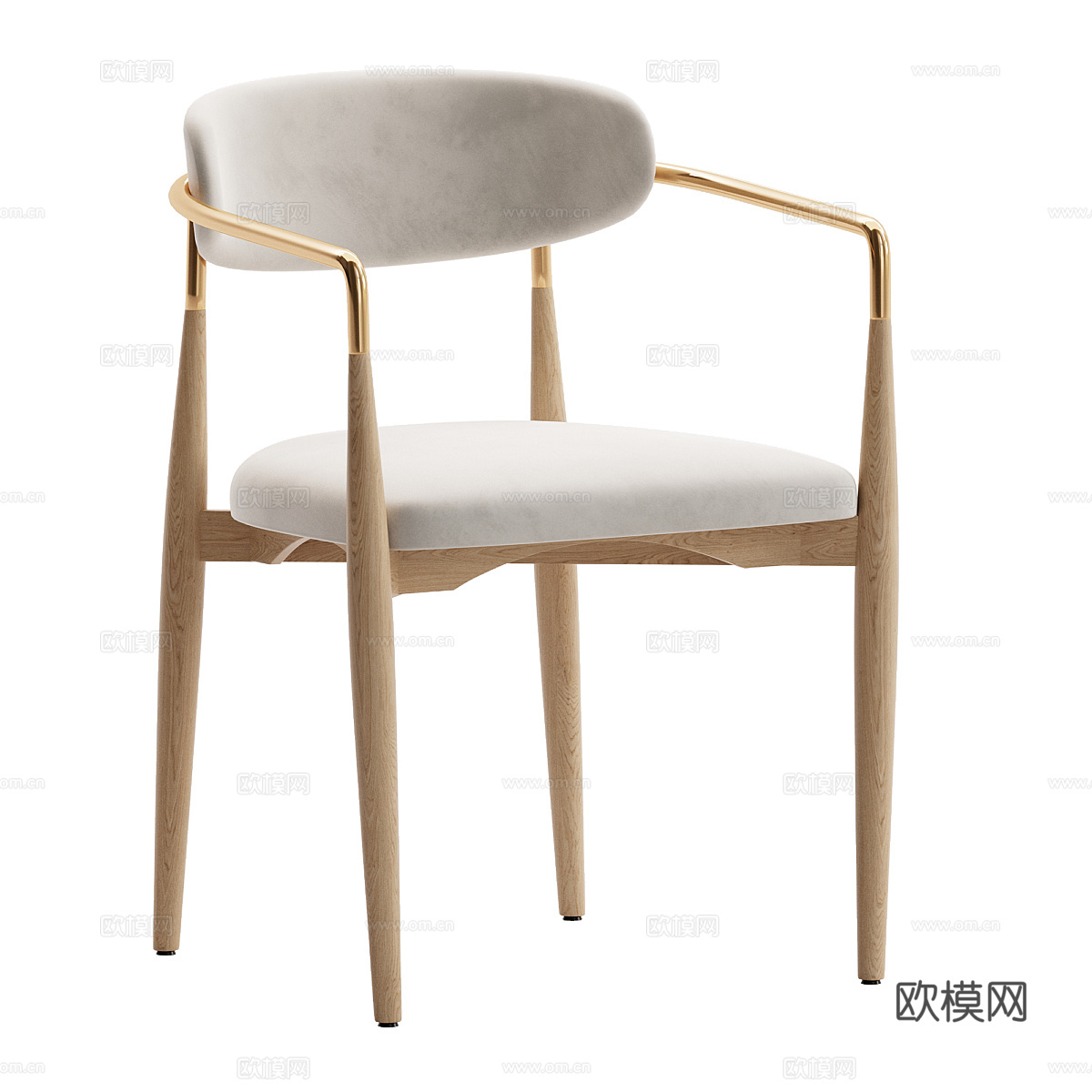 餐桌椅组合3d模型