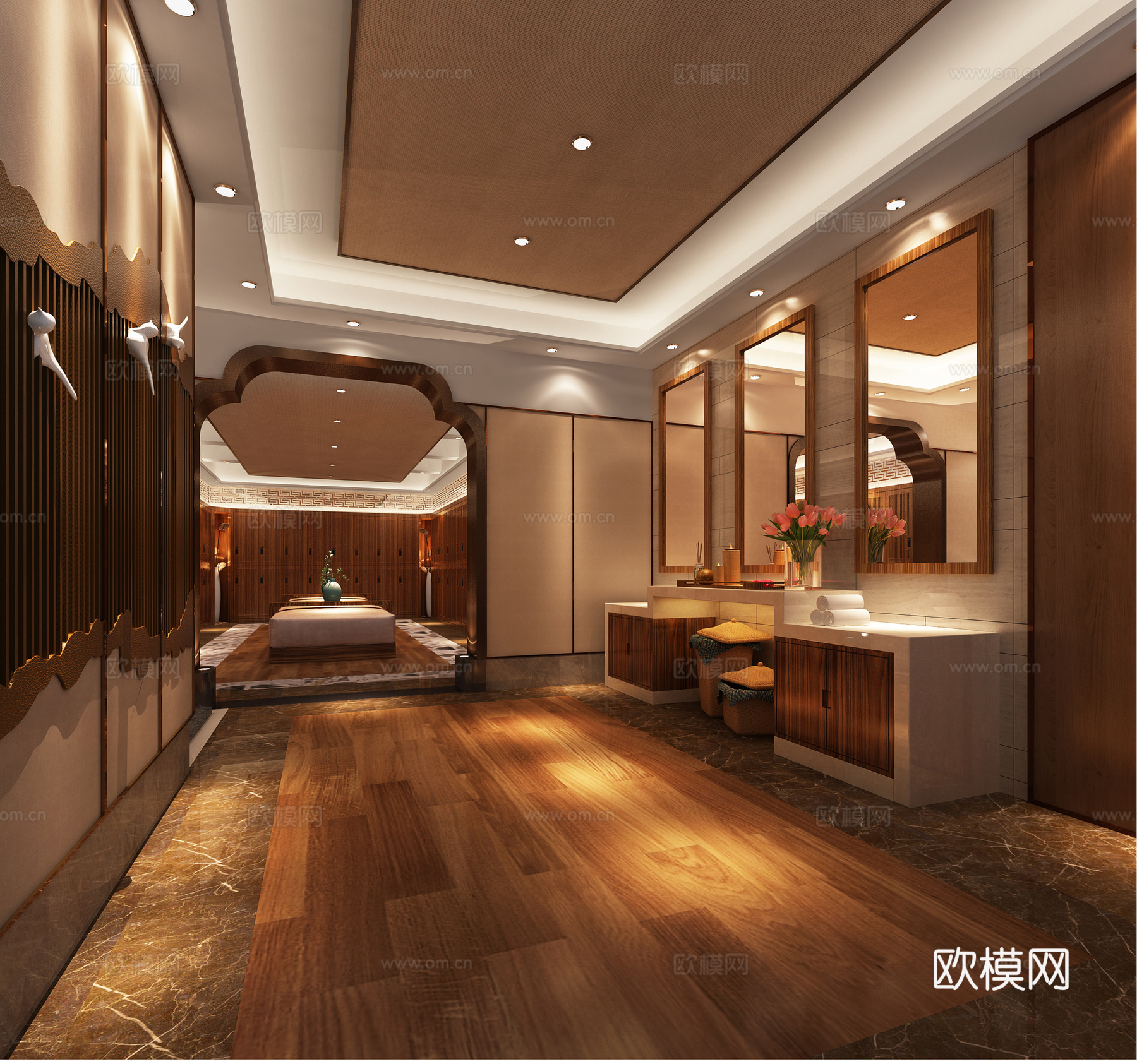 更衣室3d模型