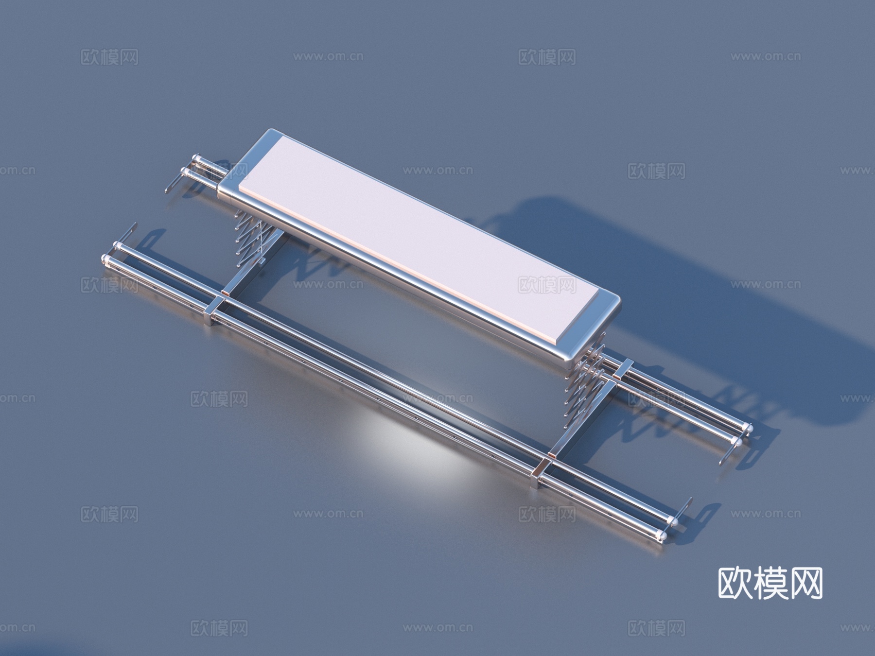 晾衣架 隐形晾衣架 电动晾衣架3d模型