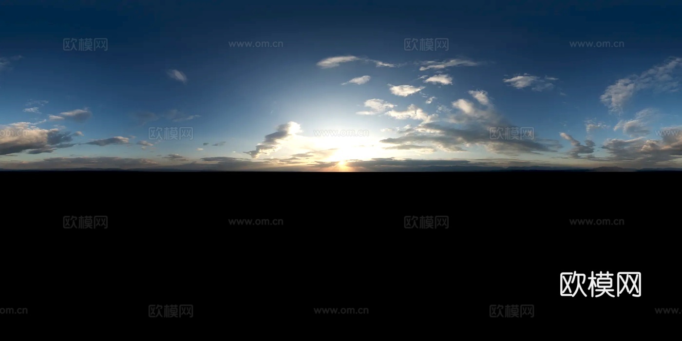 现代 户外 天空太阳HDR