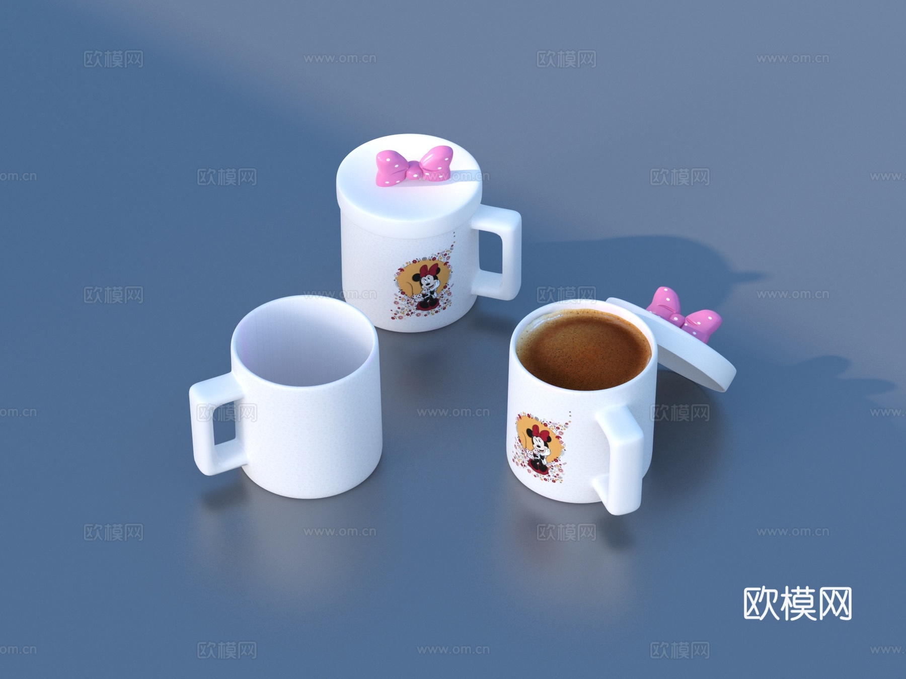 杯子 咖啡 咖啡杯3d模型