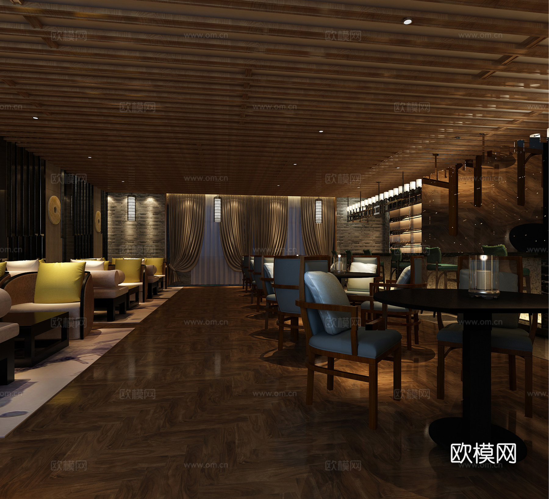 酒吧3d模型