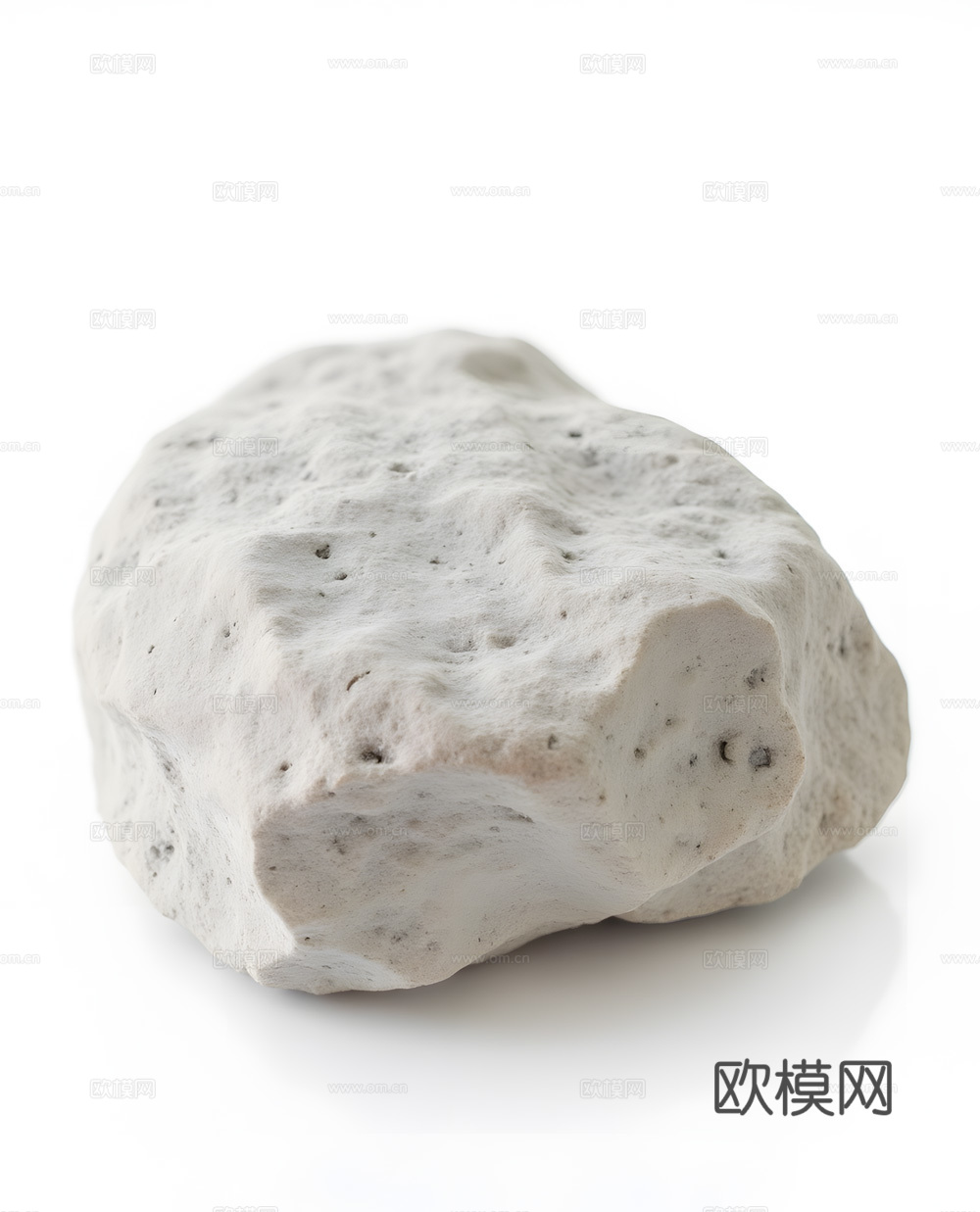 假山 石头 绿植su模型