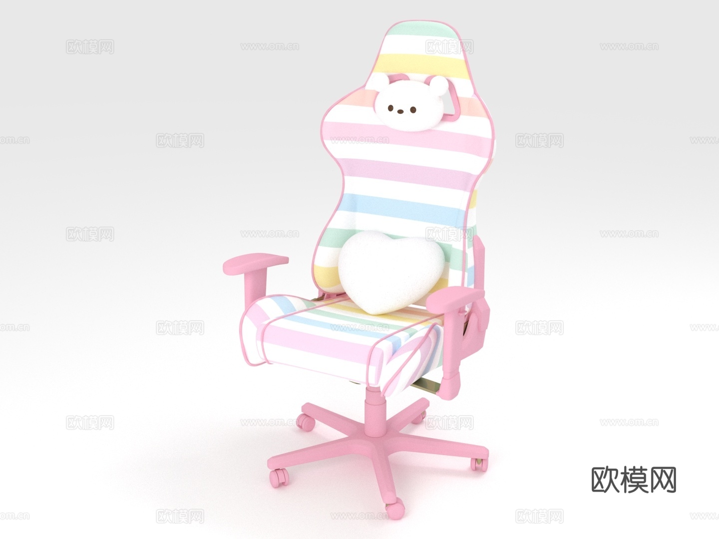 电竞椅 电脑椅 椅子 座椅3d模型