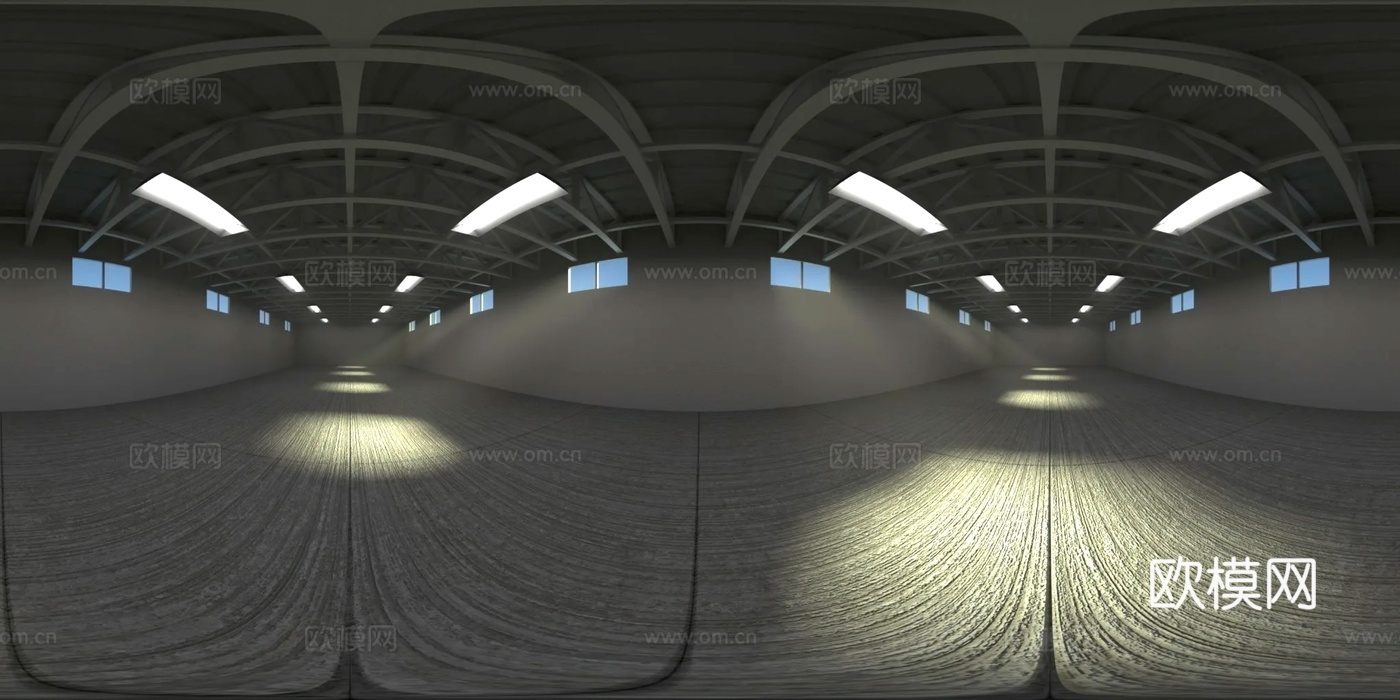 室内 摄影棚 干净停车场HDR