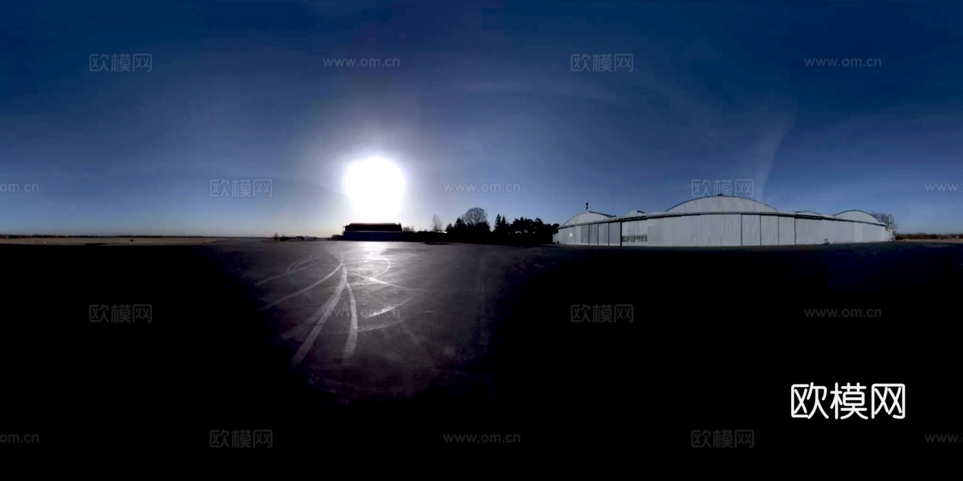 户外 辽阔 空地 晴天HDR