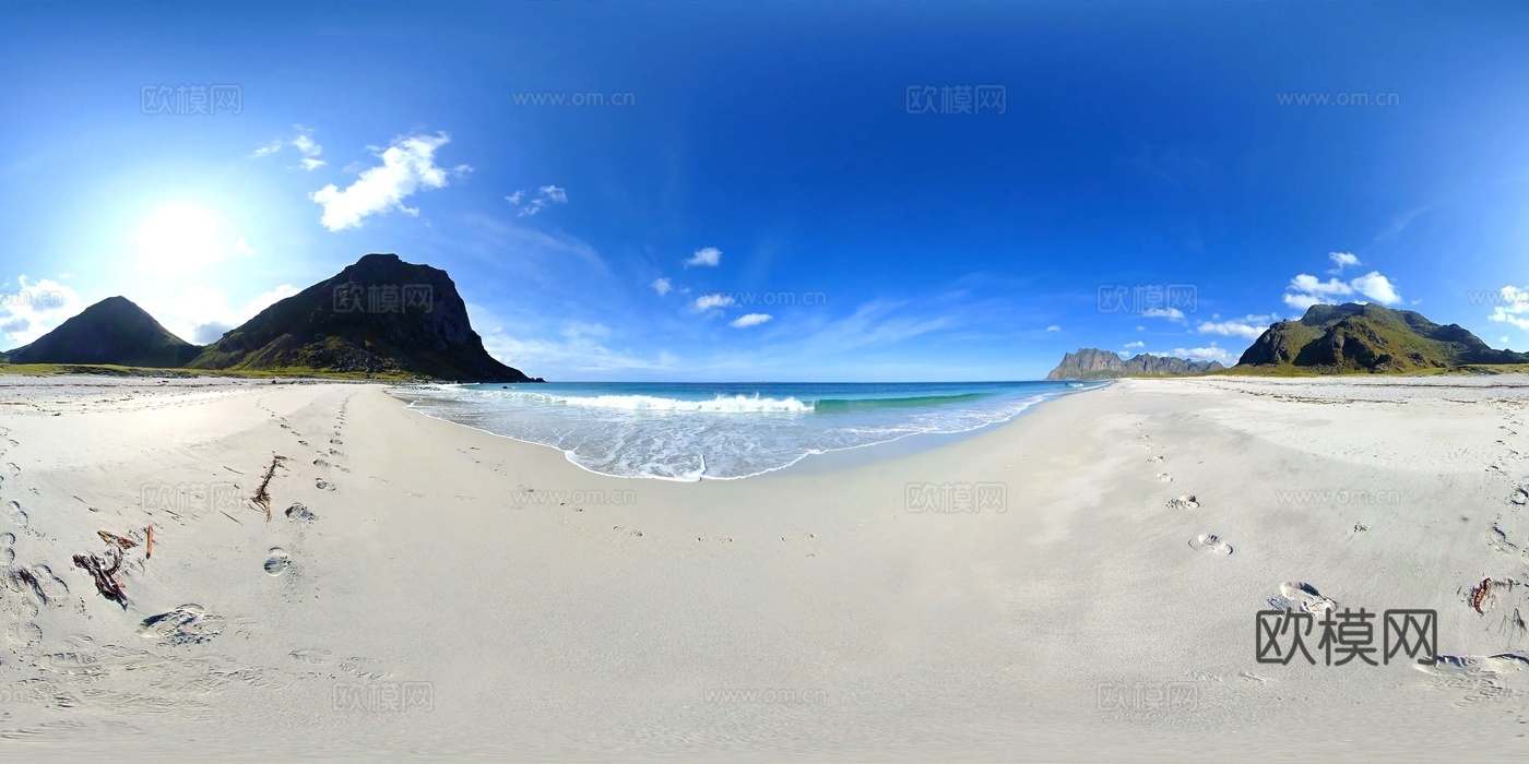 户外 海边 戈壁 沙漠 沙滩HDR