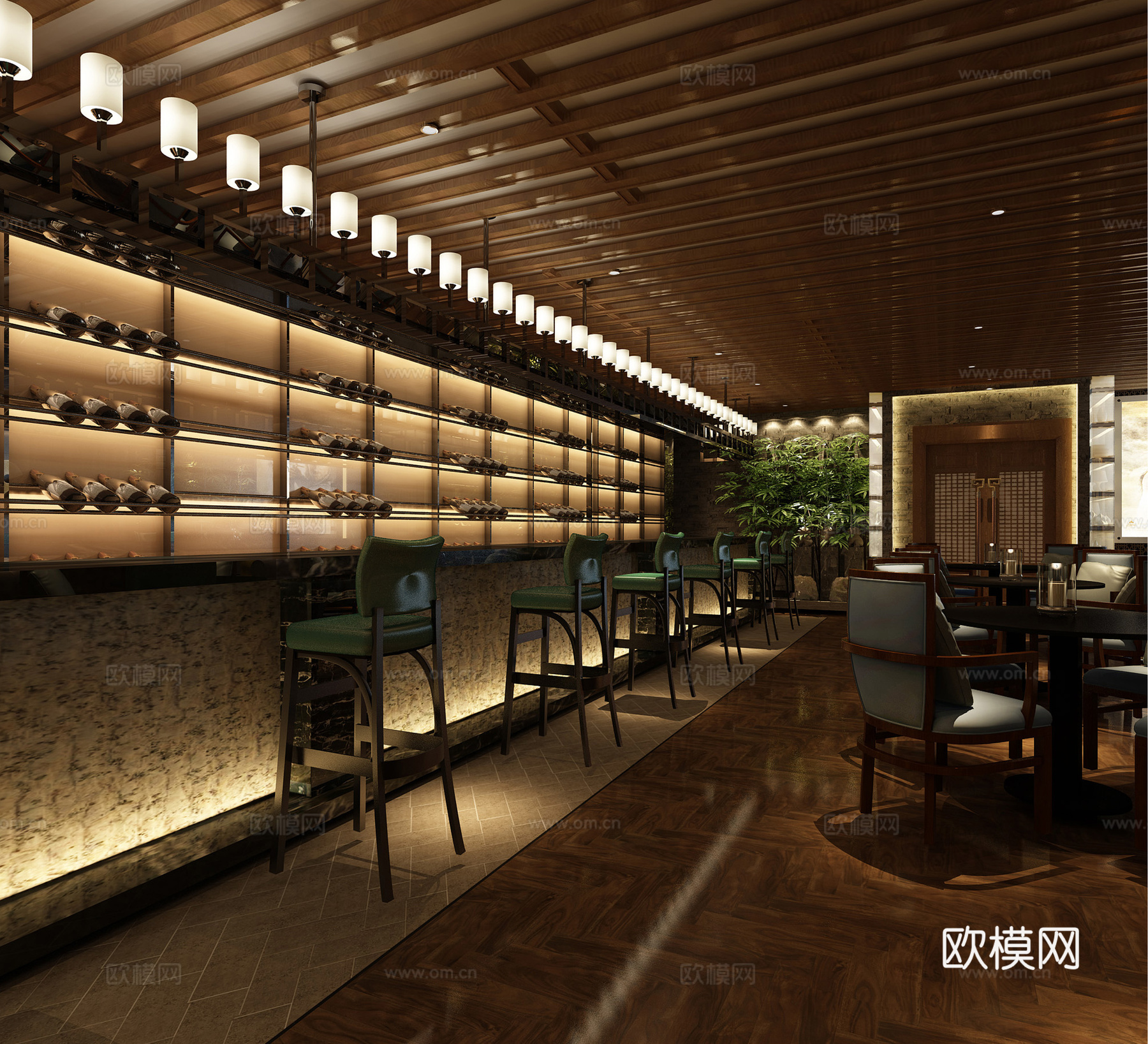 酒吧3d模型