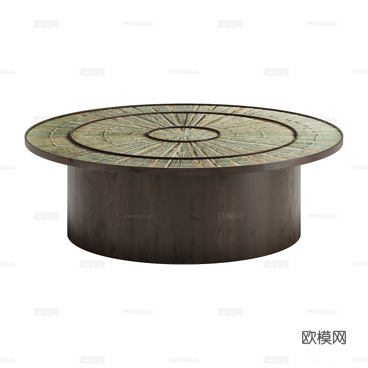 新中式轻奢 Starburst 圆茶几3d模型