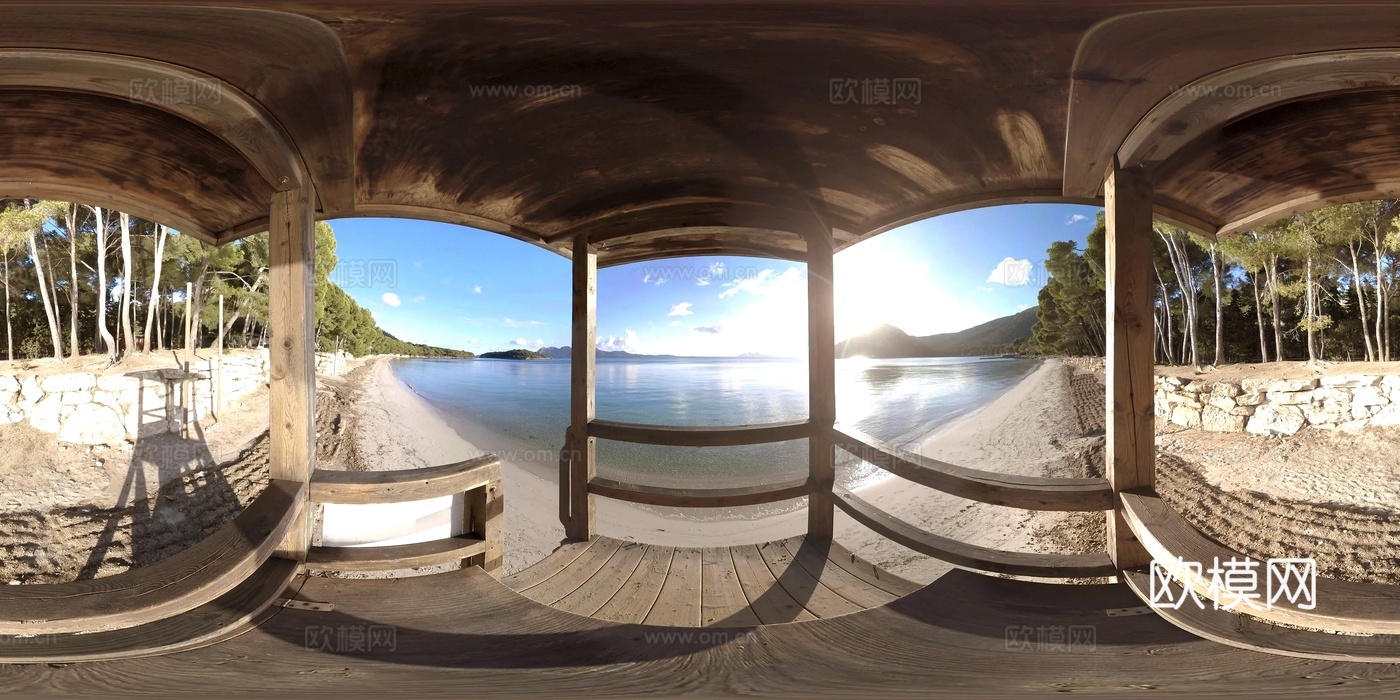 户外 海边风景HDR