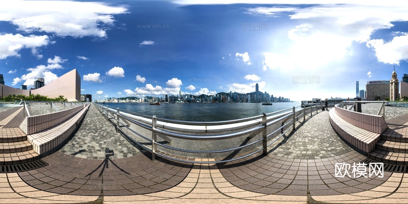 城市 沿海城市 户外城市HDR