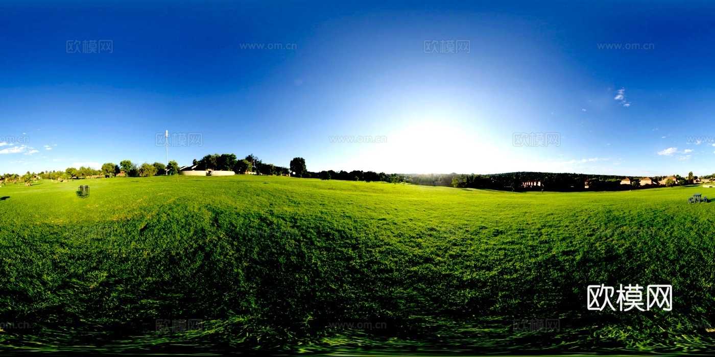 公园草原HDR