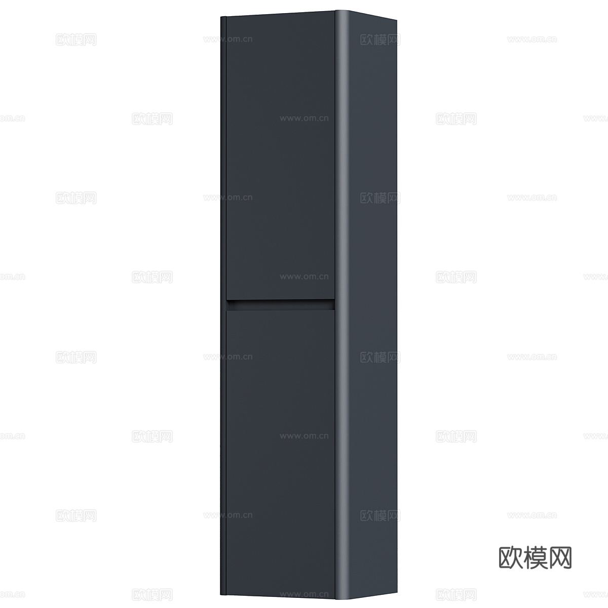 现代简约储物柜 装饰柜 简约柜子 边柜3d模型