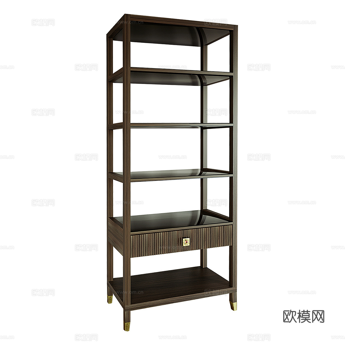 北欧简约装饰柜 装饰柜  简约柜子  矮柜 边柜 储物柜 木3d模型