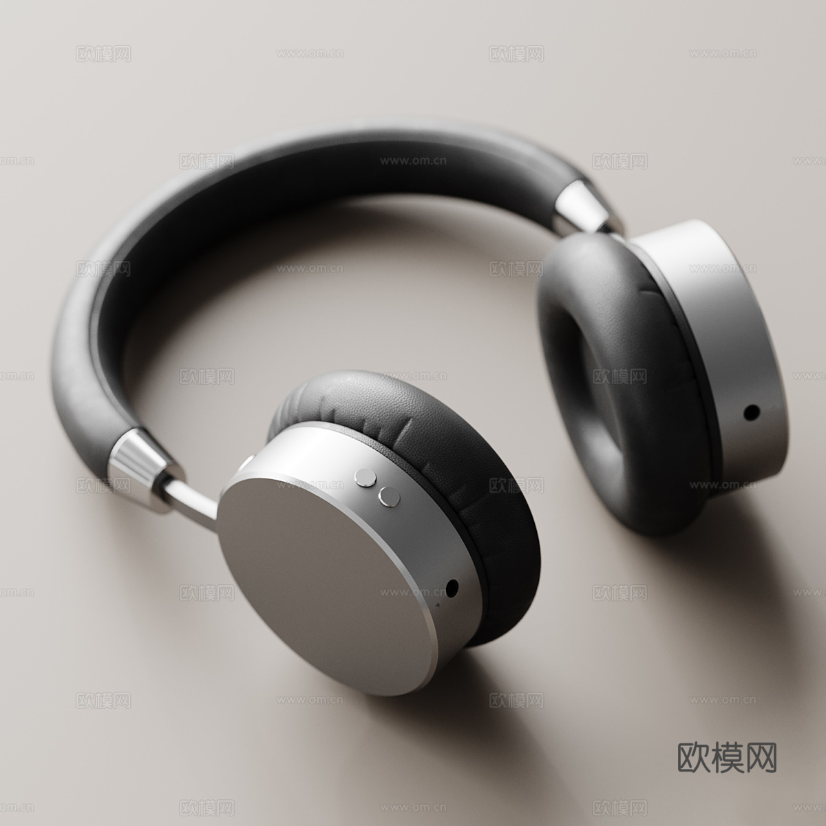 现代意式极简书桌椅 办公桌椅3d模型