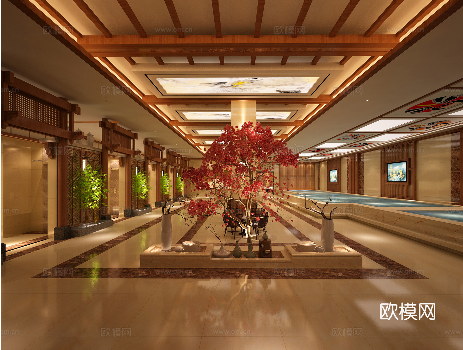 浴区3d模型