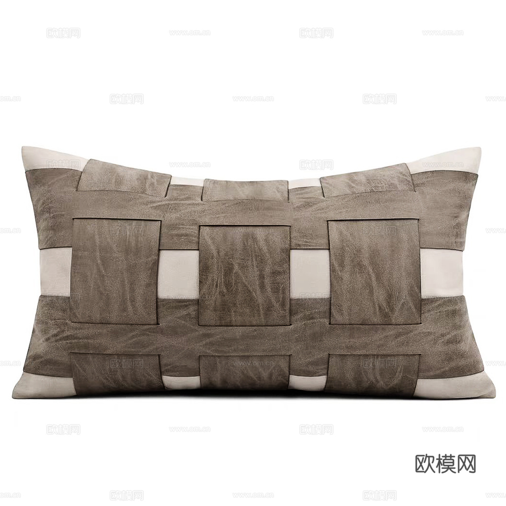 现代抱枕 枕头 编织抱枕