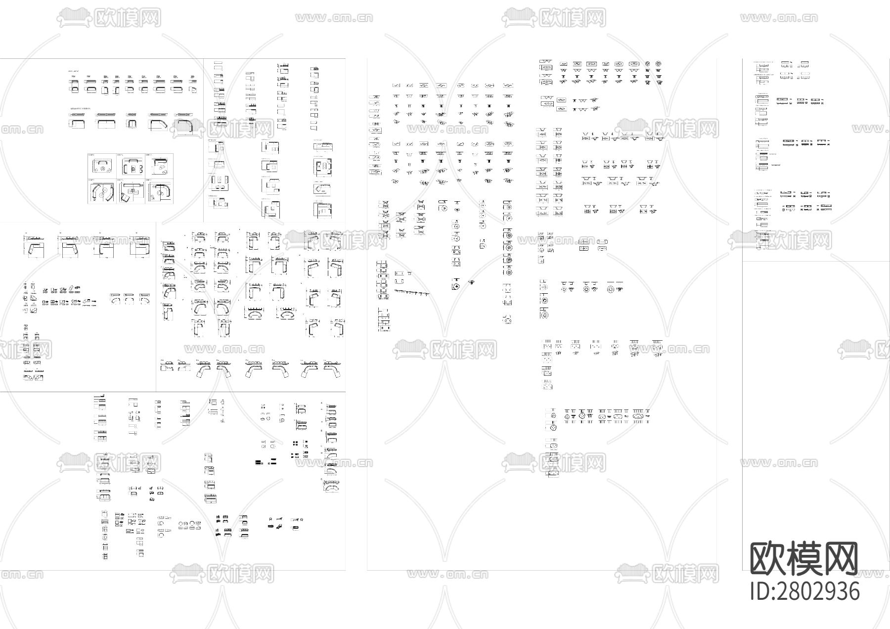 意大利 Reflex 现代轻奢图册+CAD图库下载（渲染图3）