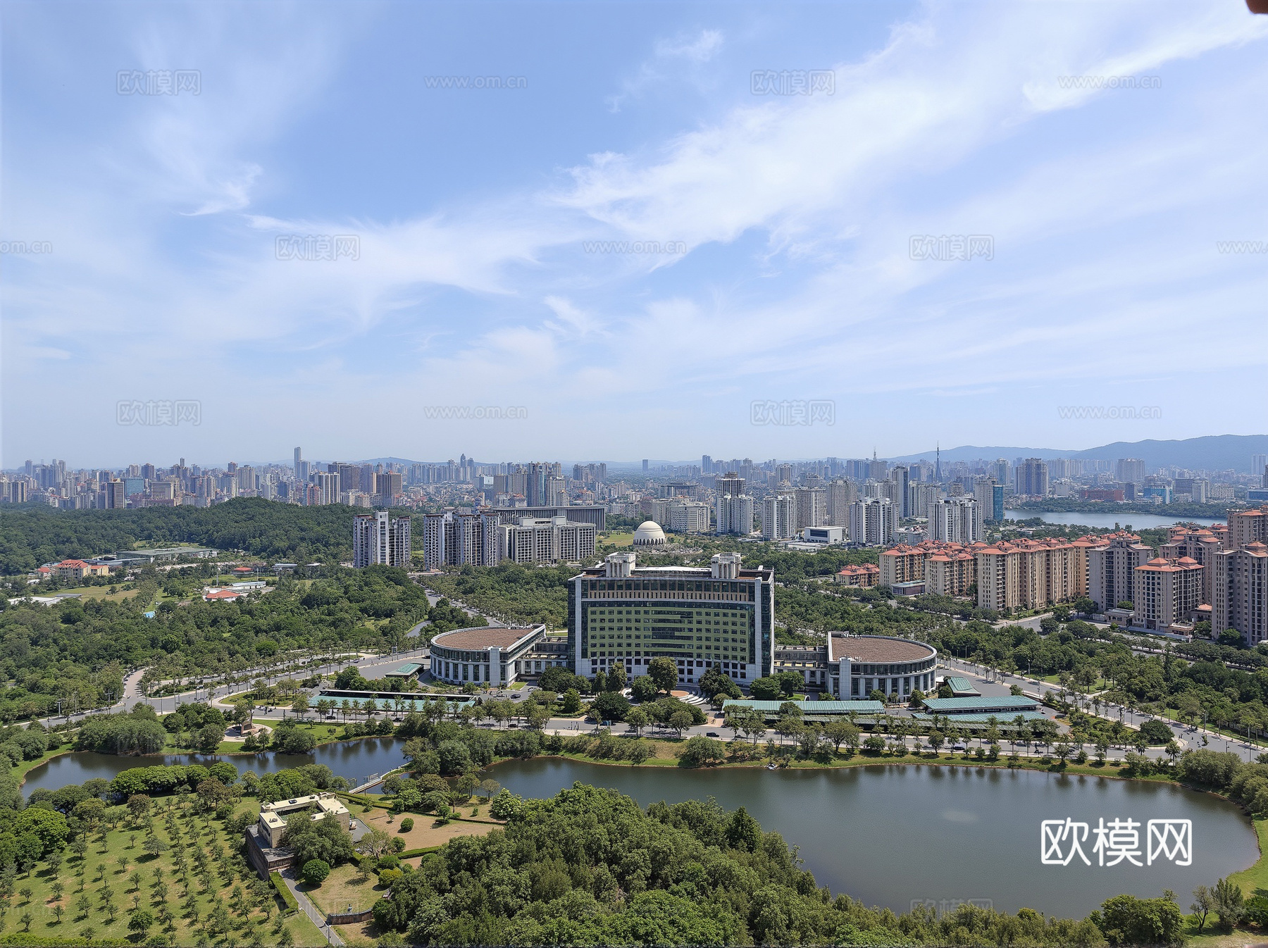 白天城市外景下载