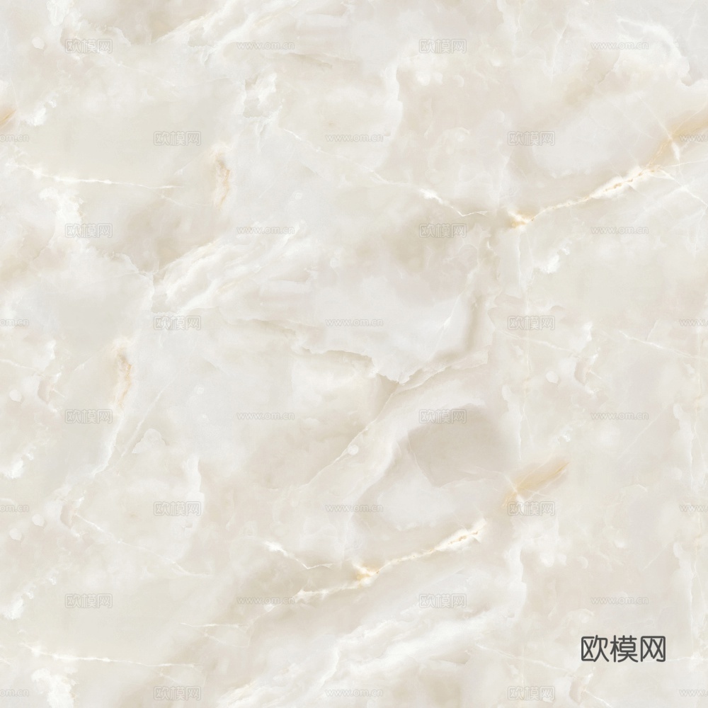 无缝米白浅色透光石贴图