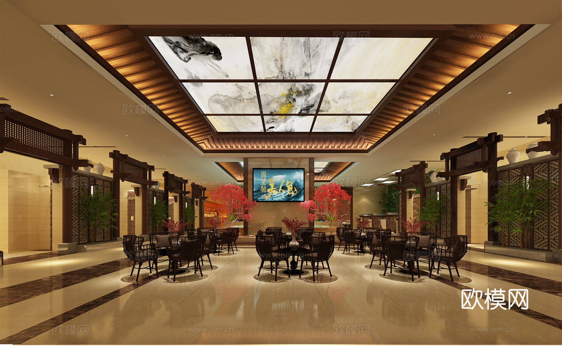 浴区免费3d模型下载（渲染图1）