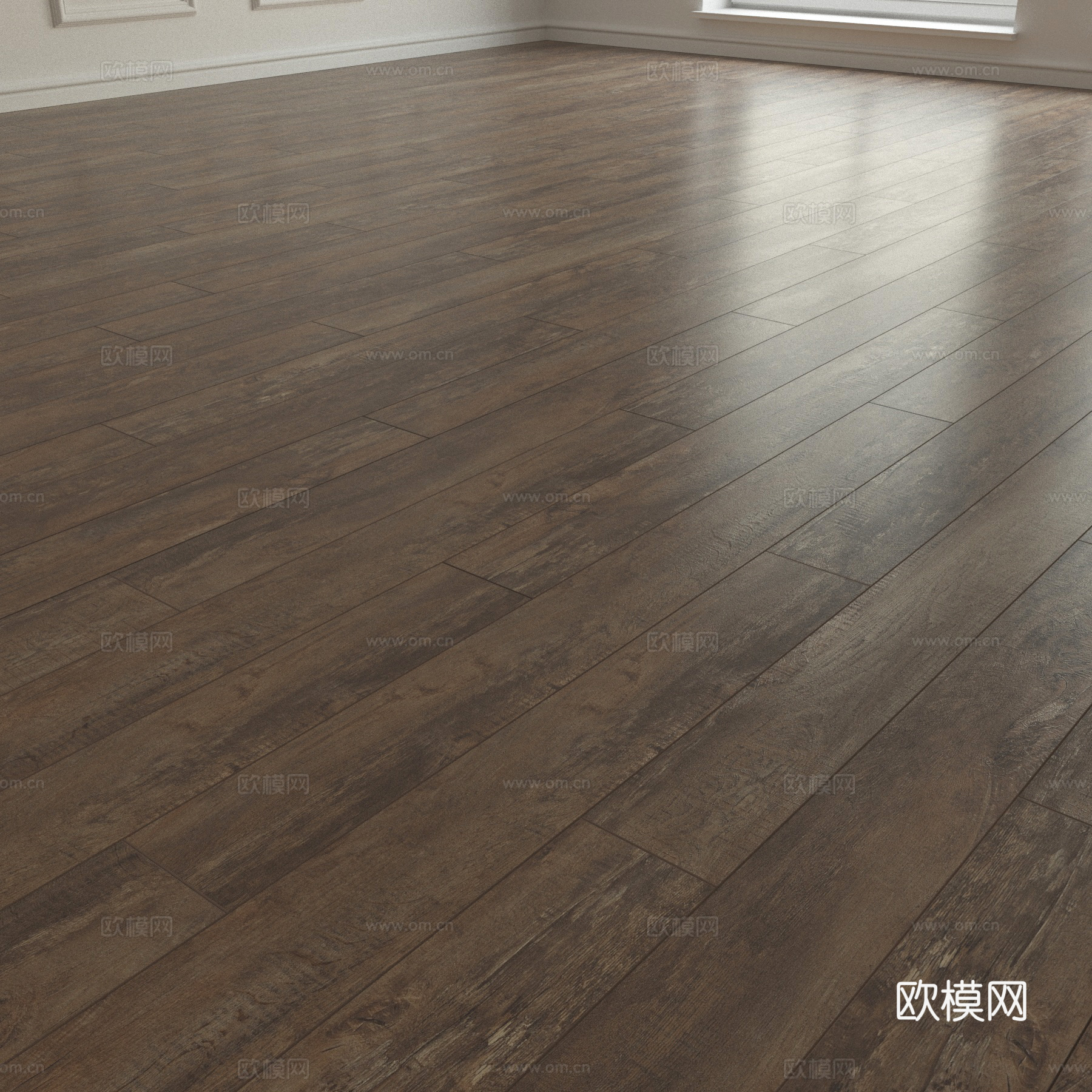 现代意式木地板材质3d模型