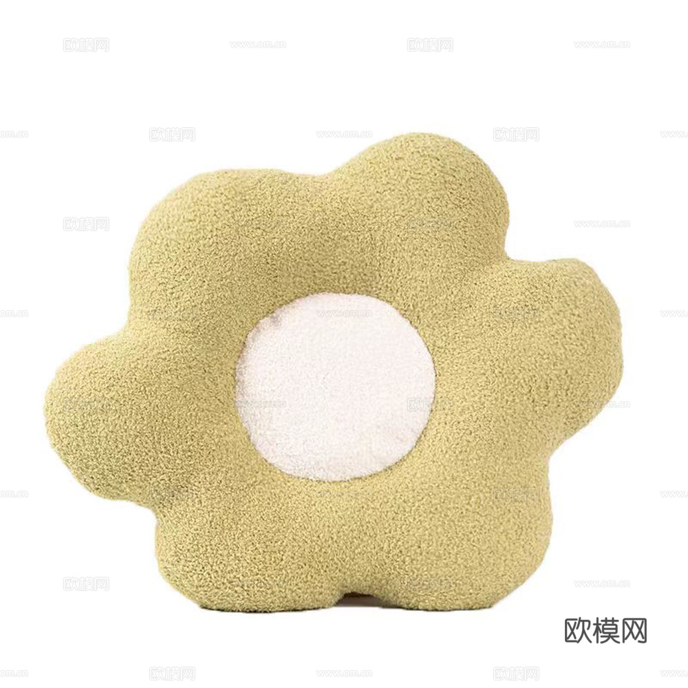 现代抱枕 枕头 花朵抱枕