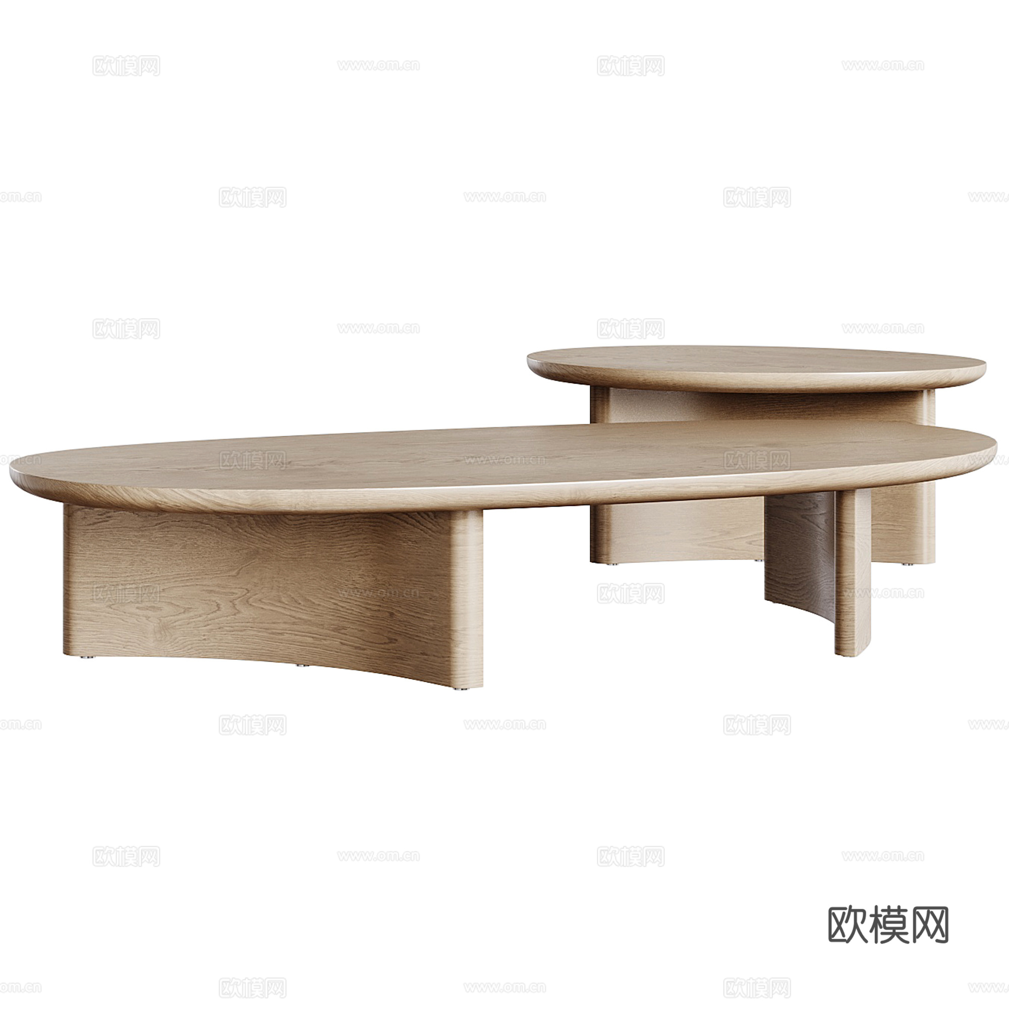 Adrien round table by poliform3d模型