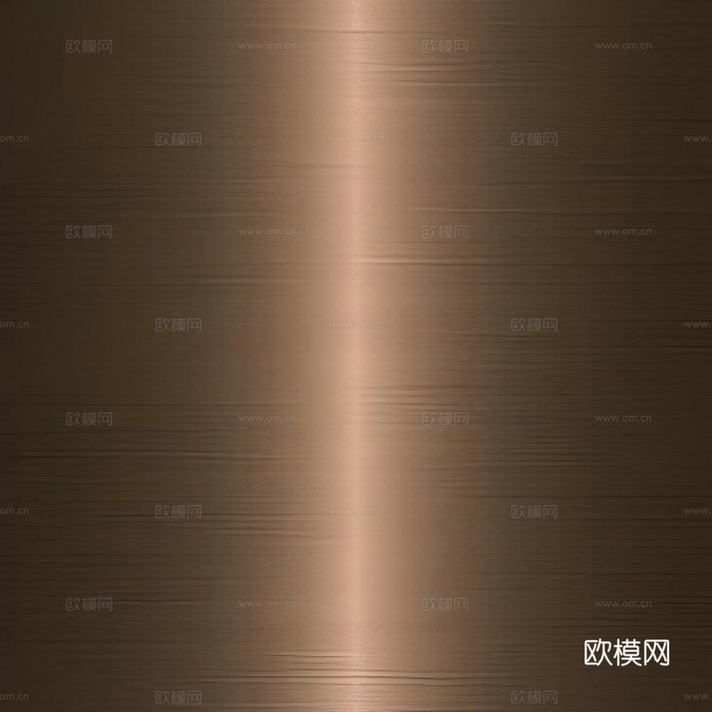 玫瑰金色拉丝不锈钢