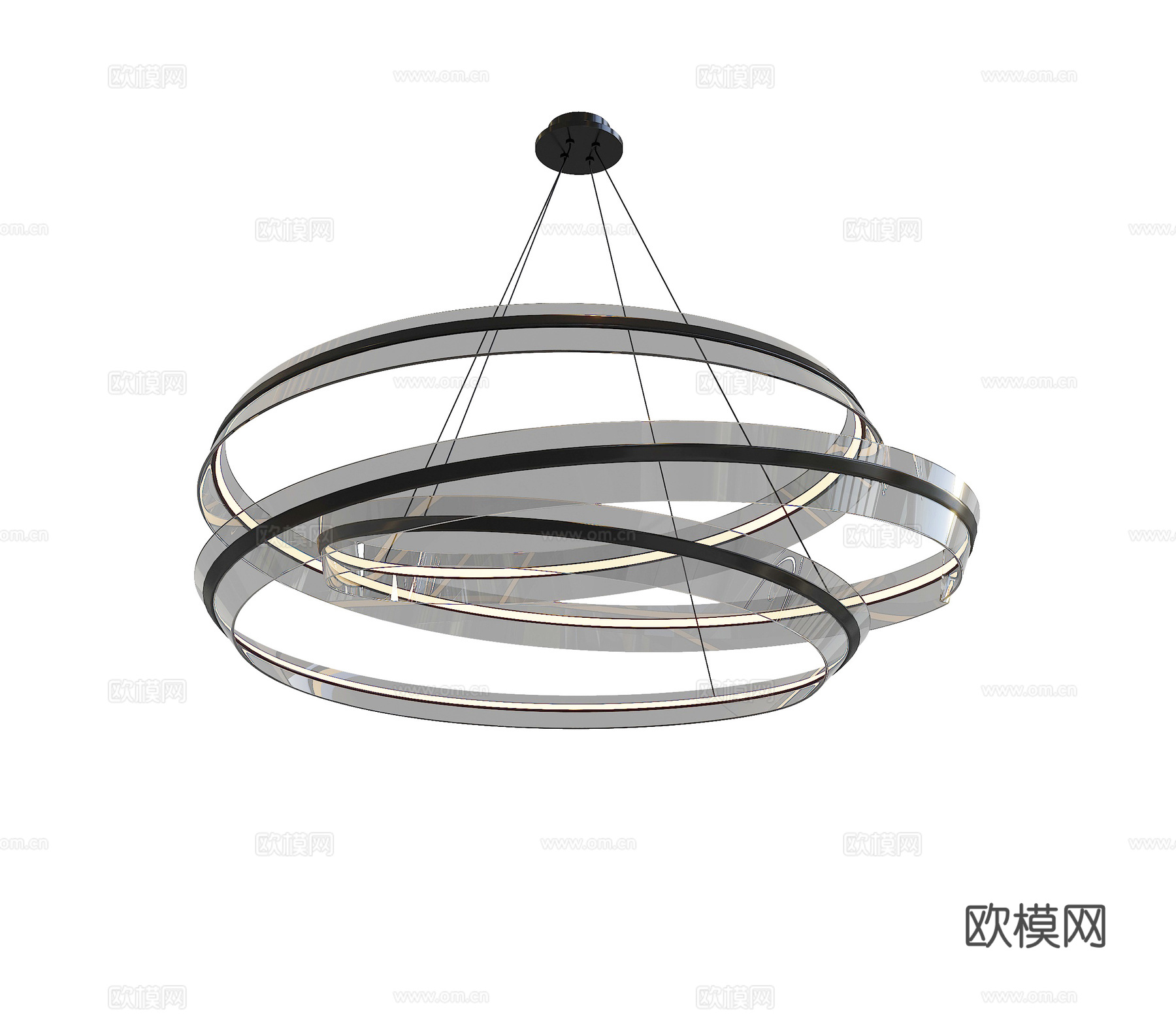 现代吊灯 客厅吊灯 餐厅吊灯3d模型
