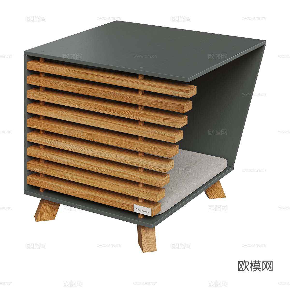 北欧简约狗屋 狗屋3d模型