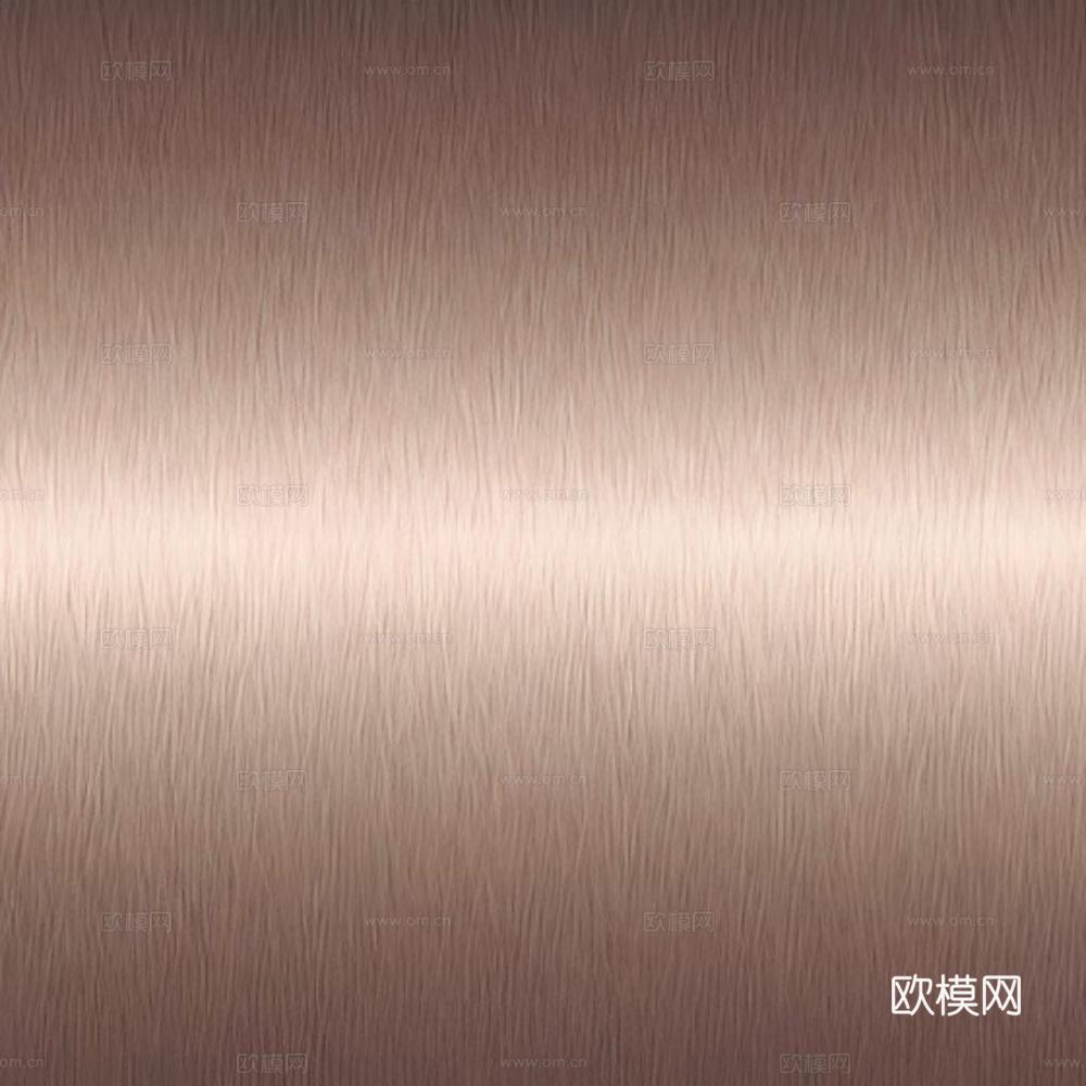 玫瑰金色拉丝不锈钢