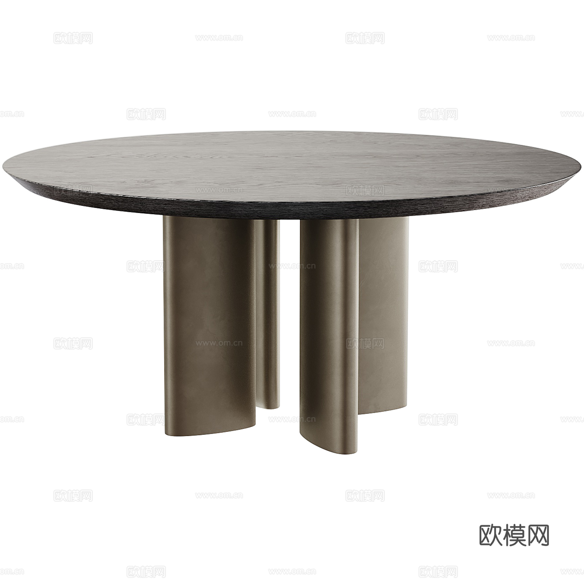 Adrien round table by poliform3d模型