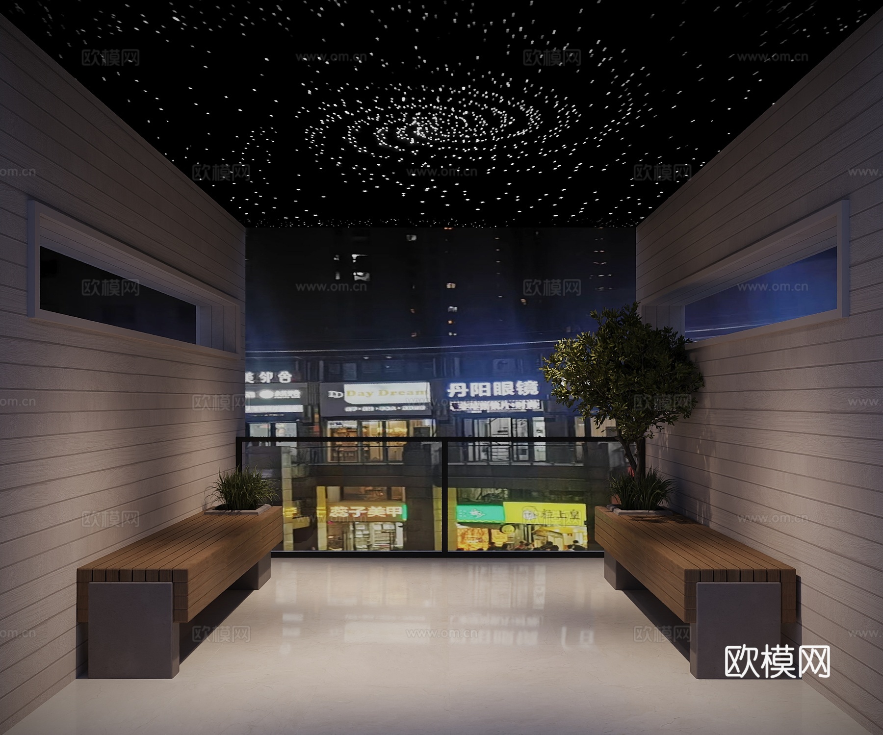 星空顶3d模型