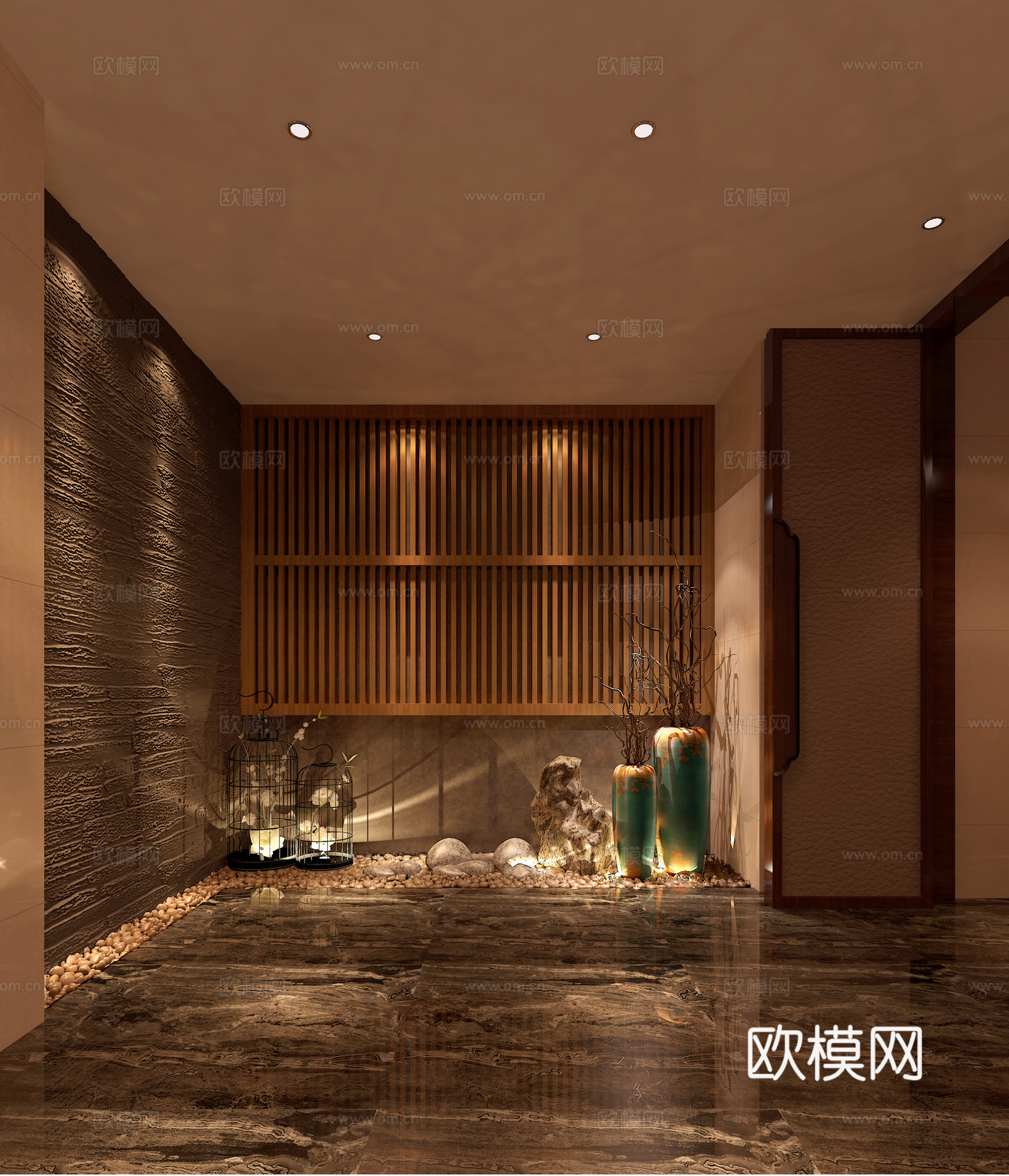 门厅3d模型