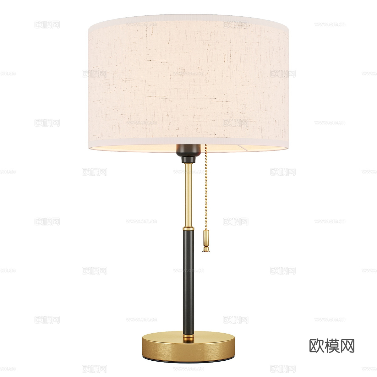 现代简约轻奢台灯 台灯 简约台灯 书房台灯 灯3d模型