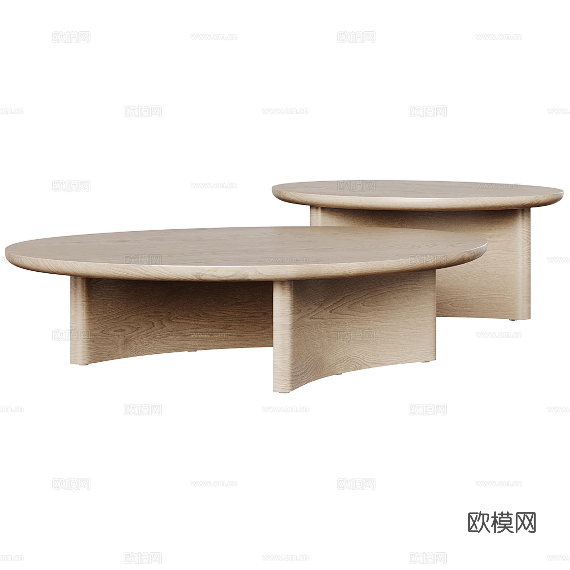 Adrien round table by poliform3d模型