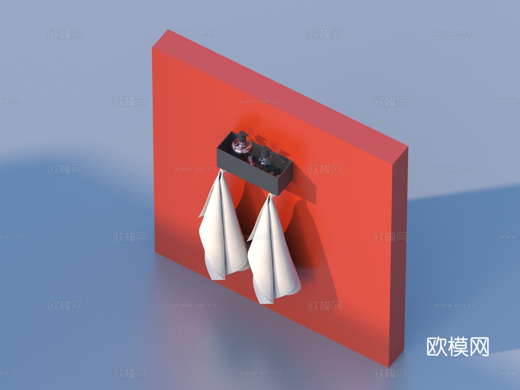 毛巾 抹布 布料3d模型