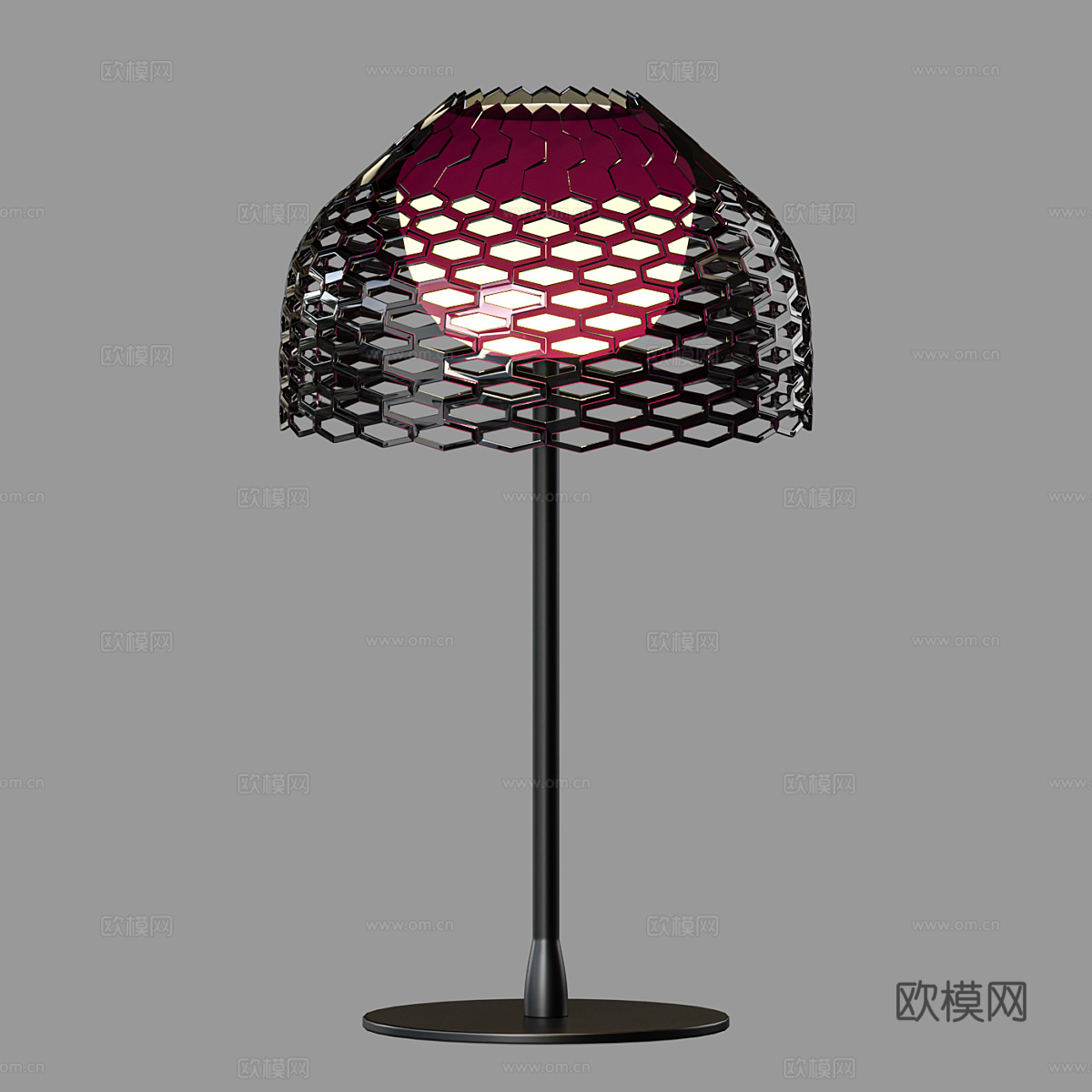 现代简约台灯 台灯 简约台灯 书房台灯  灯3d模型