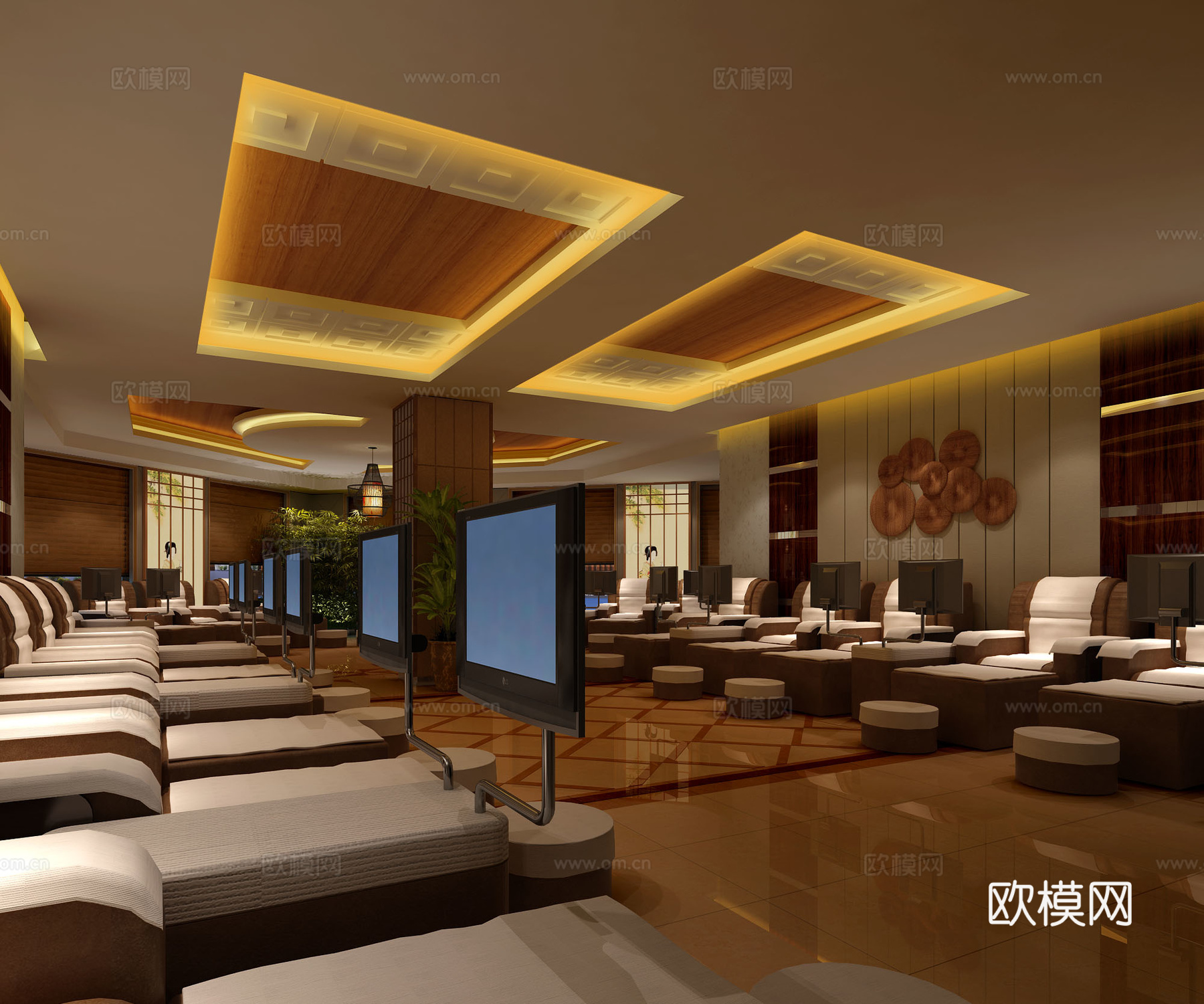 休息区3d模型