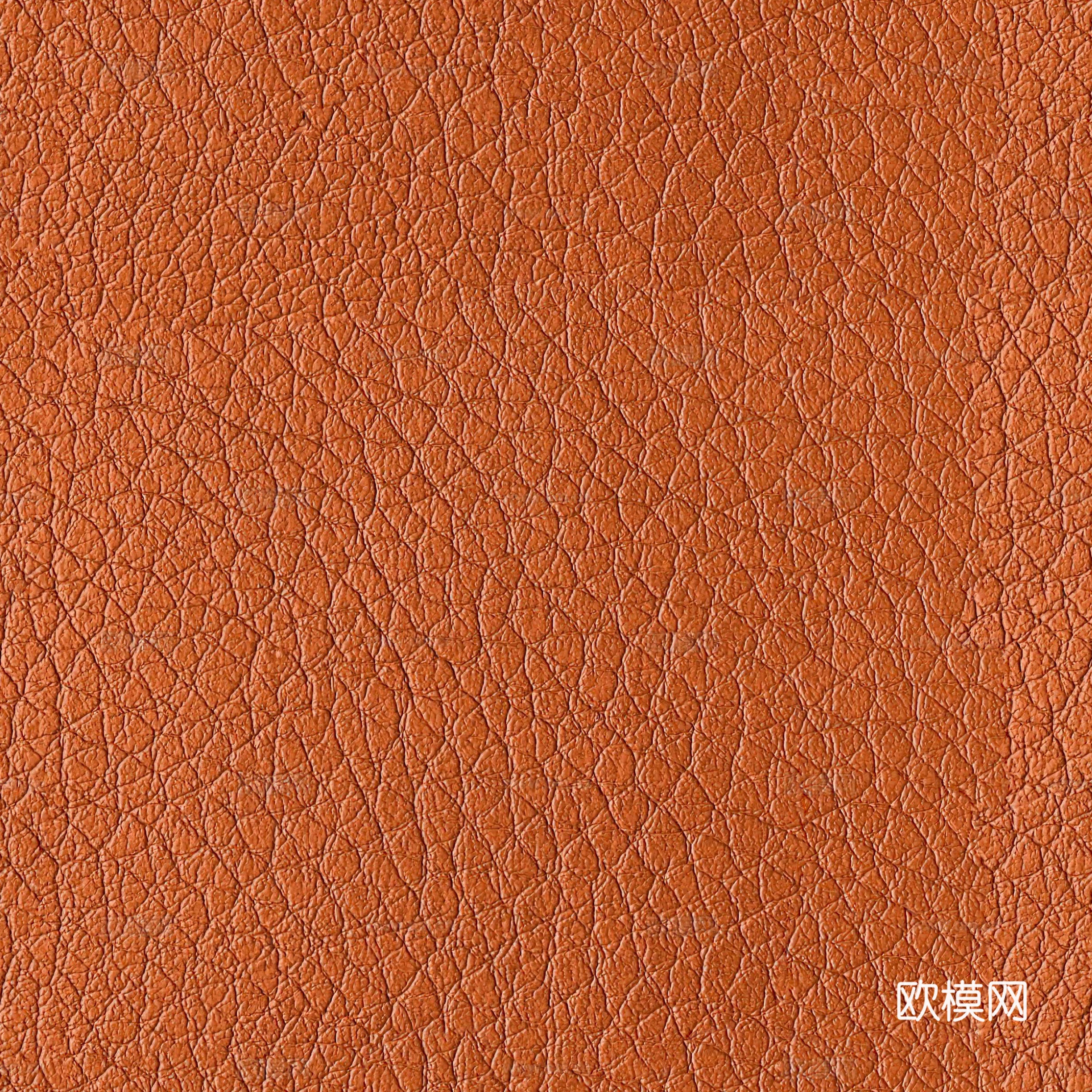 橙色哑光皮革