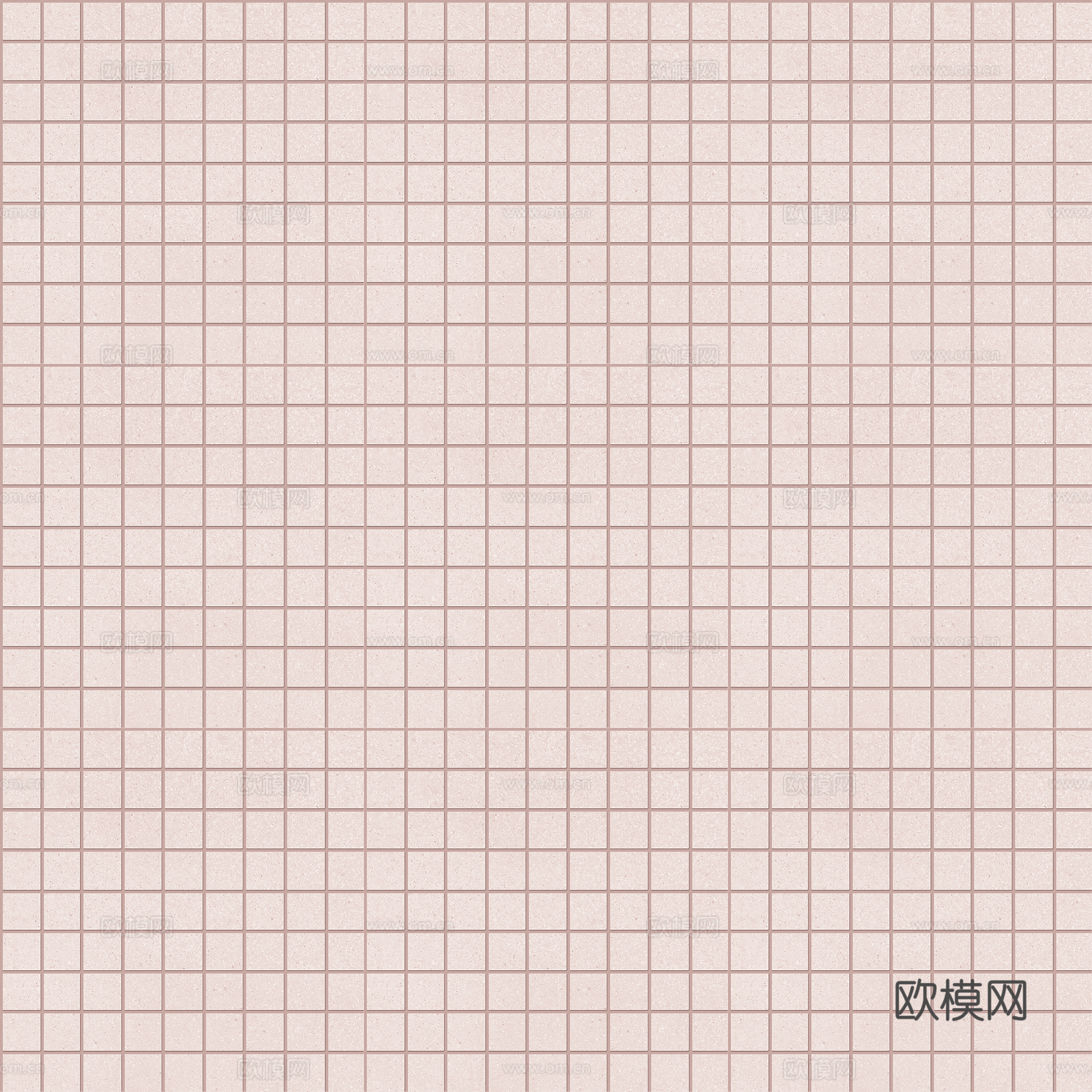 浅粉色小方格大理石 马赛克 瓷砖地砖