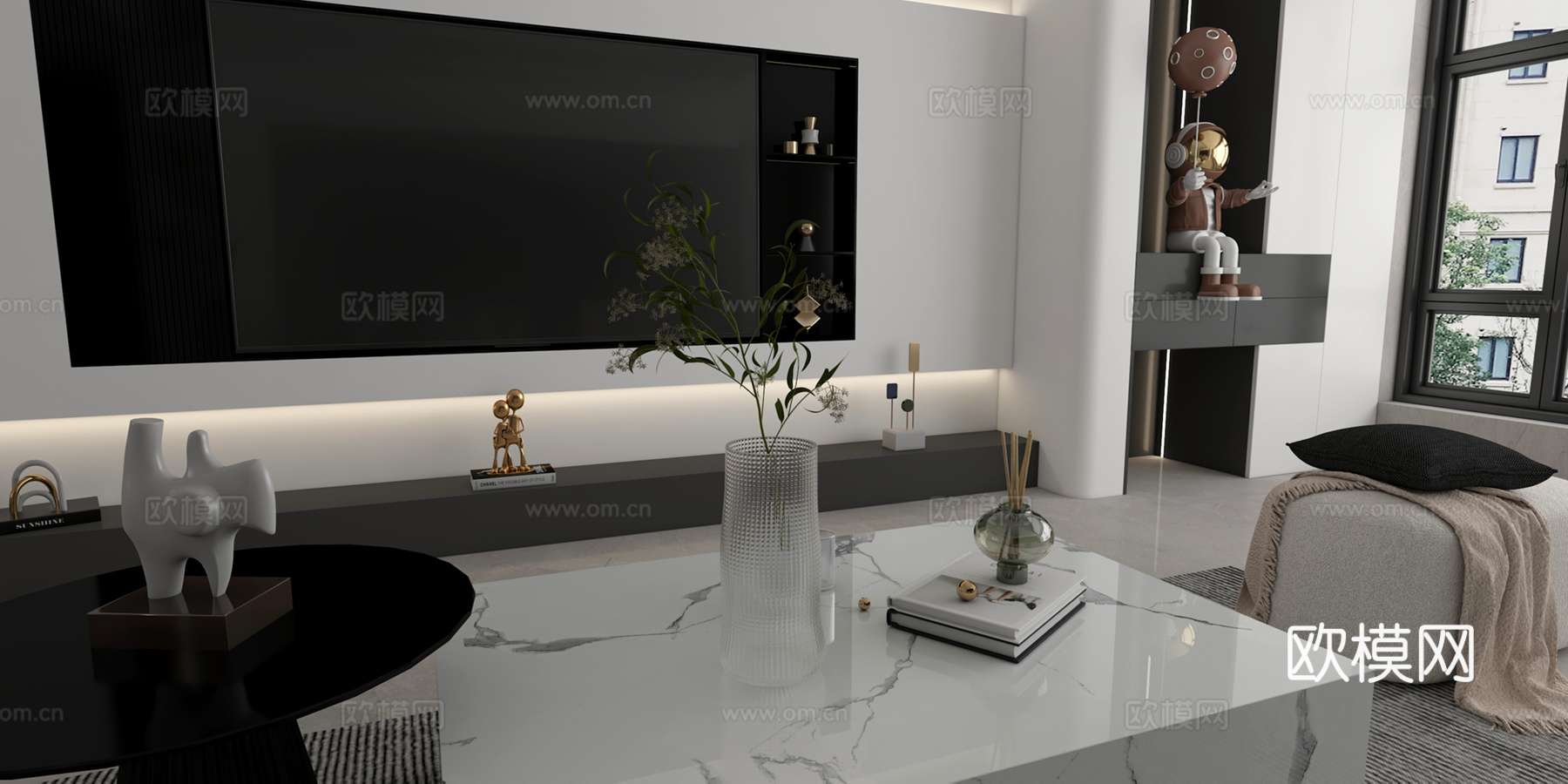 现代风格3D模型3d模型