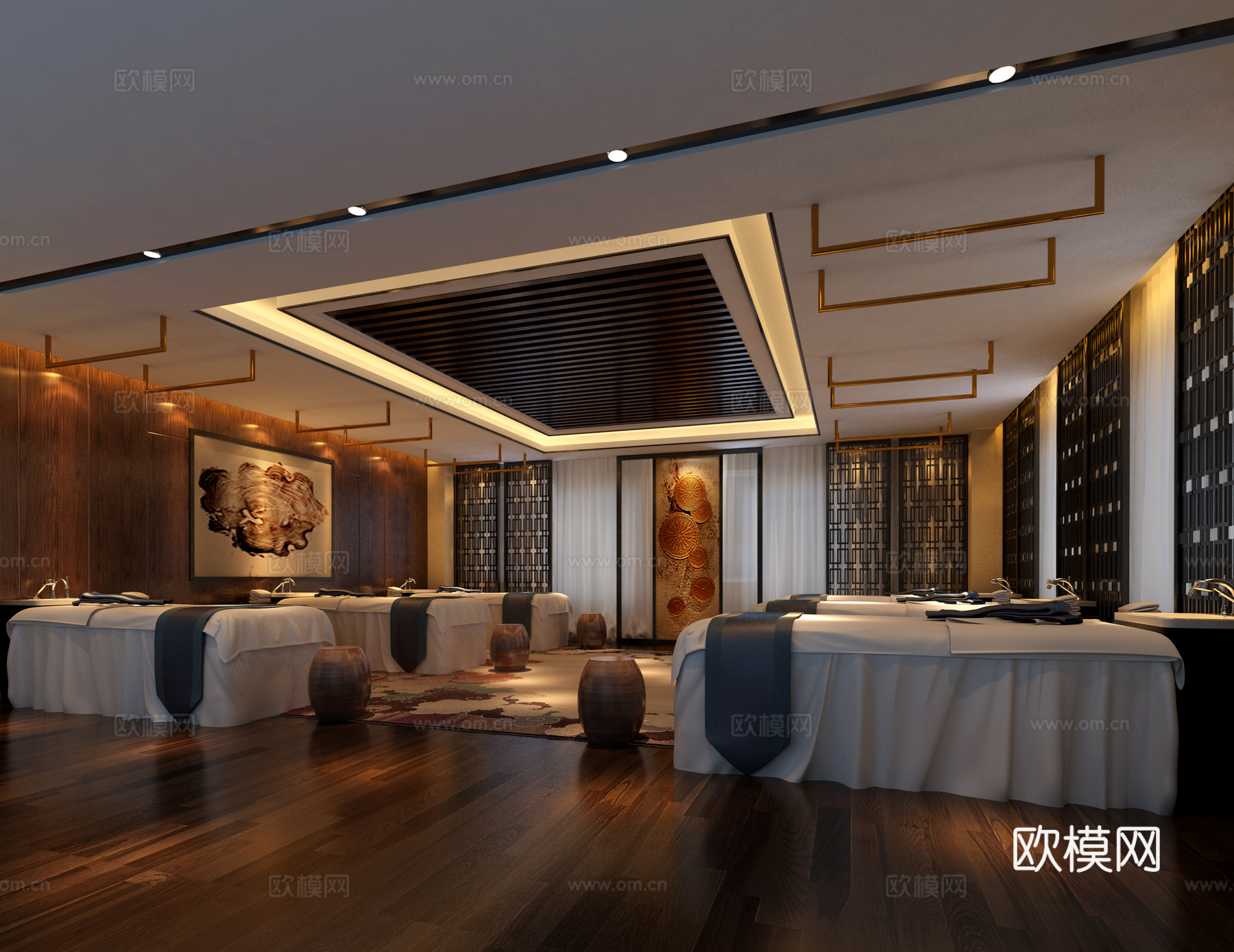 松骨3d模型