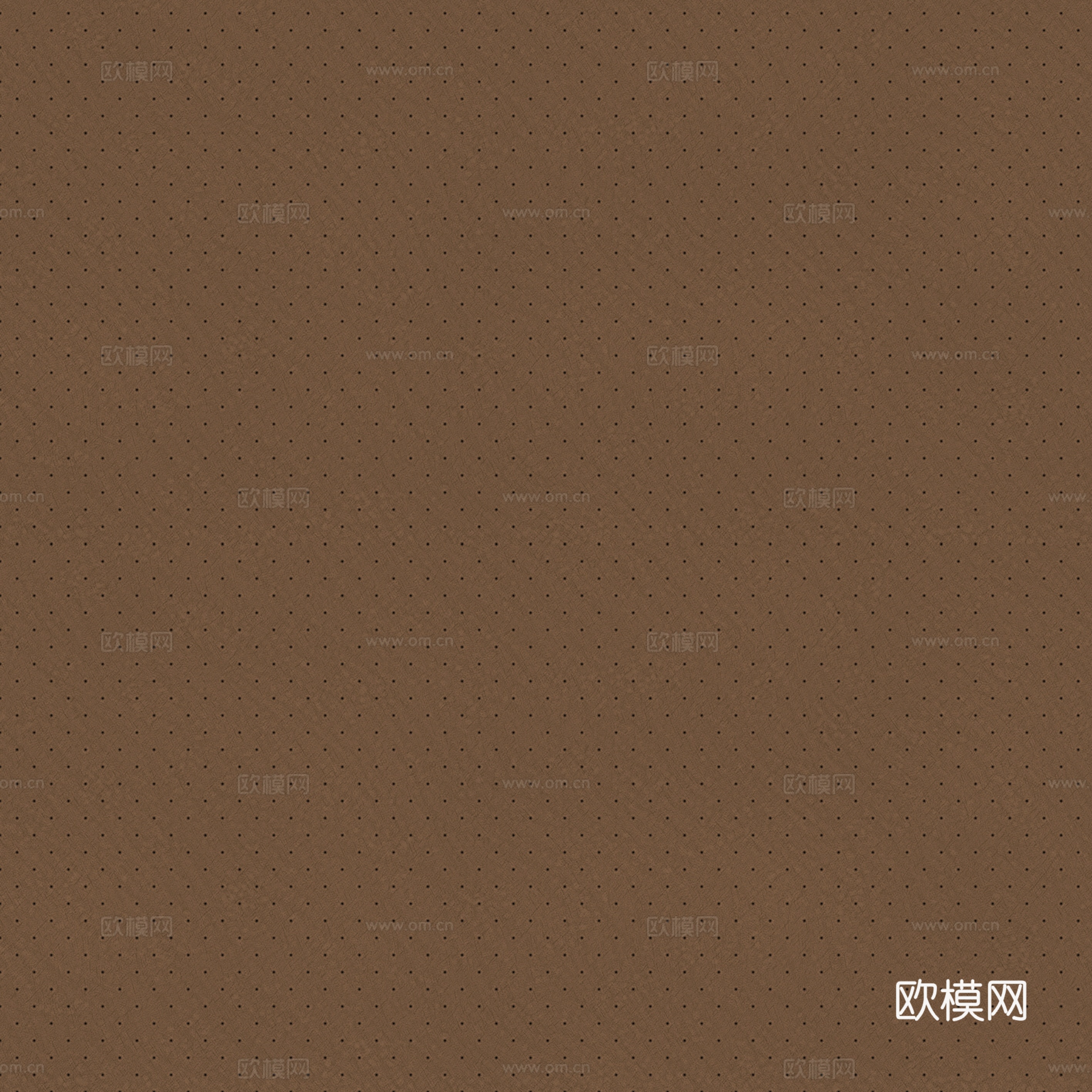 棕色透气皮革